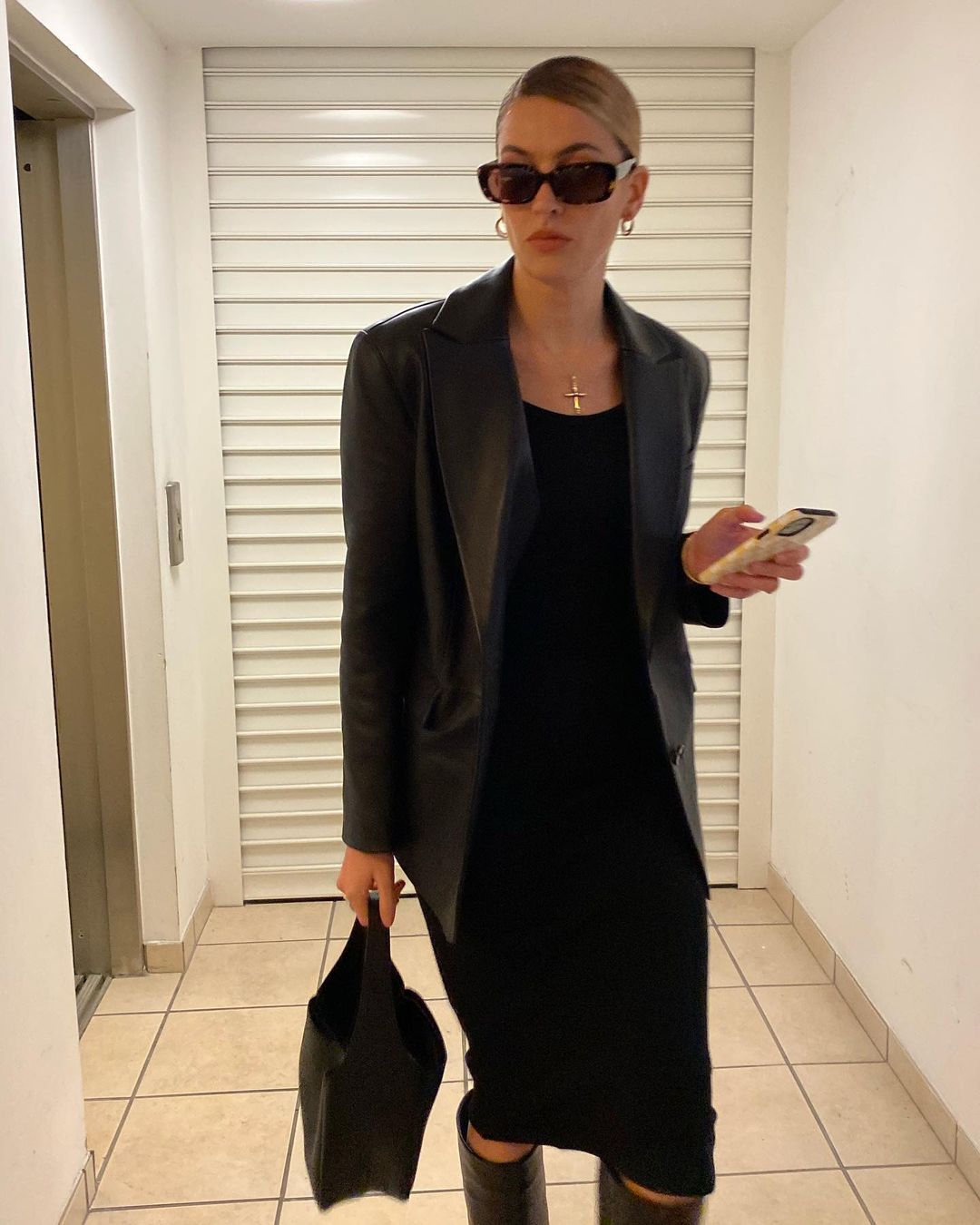 CAMILLE CHARRIERE IN CL BLACK POWER BLAZER