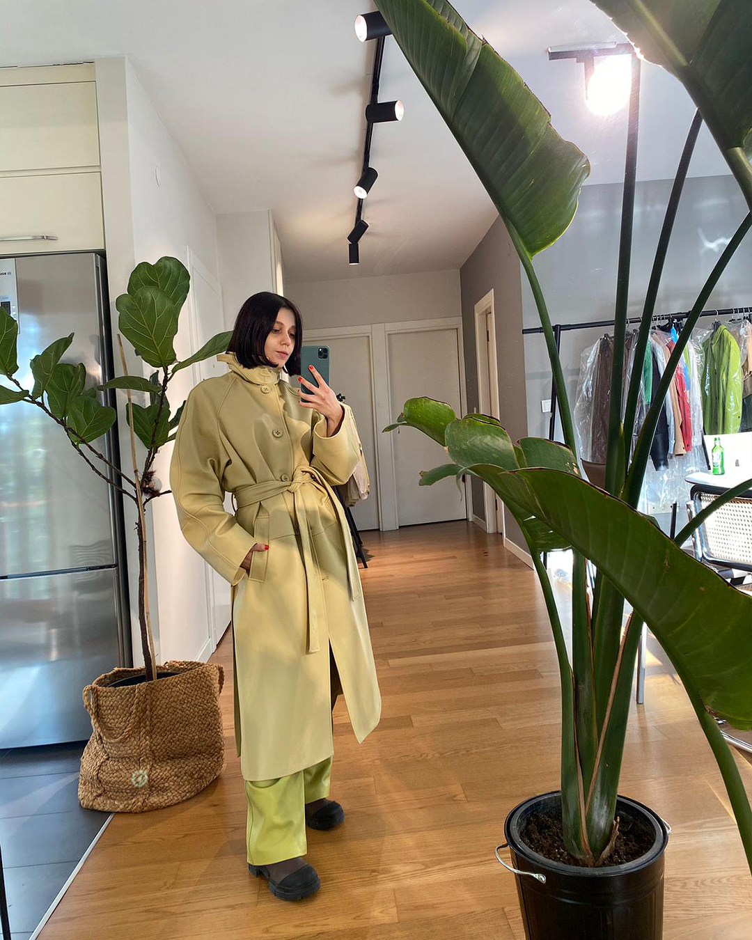 ZEYNEP DOLANAY IN SLOW DANCE BALMACAAN COAT