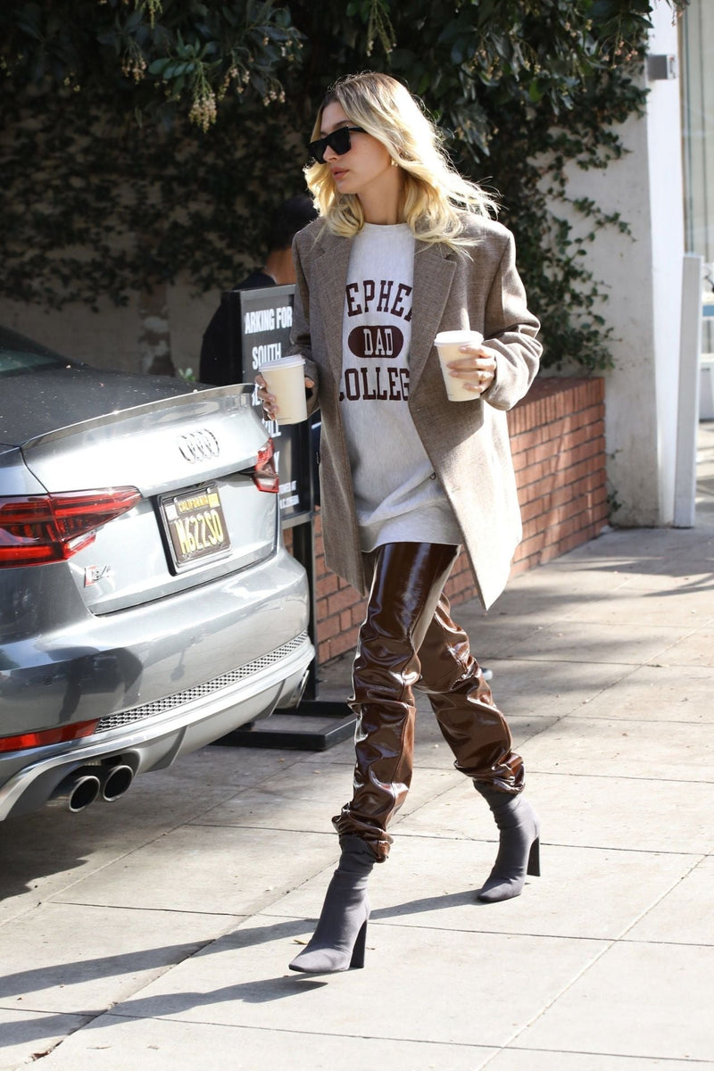 HAILEY BIEBER IN CL RAVER PANTS