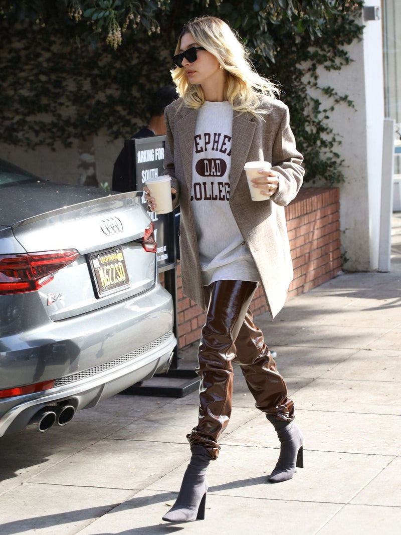 HAILEY BIEBER IN CL RAVER PANTS