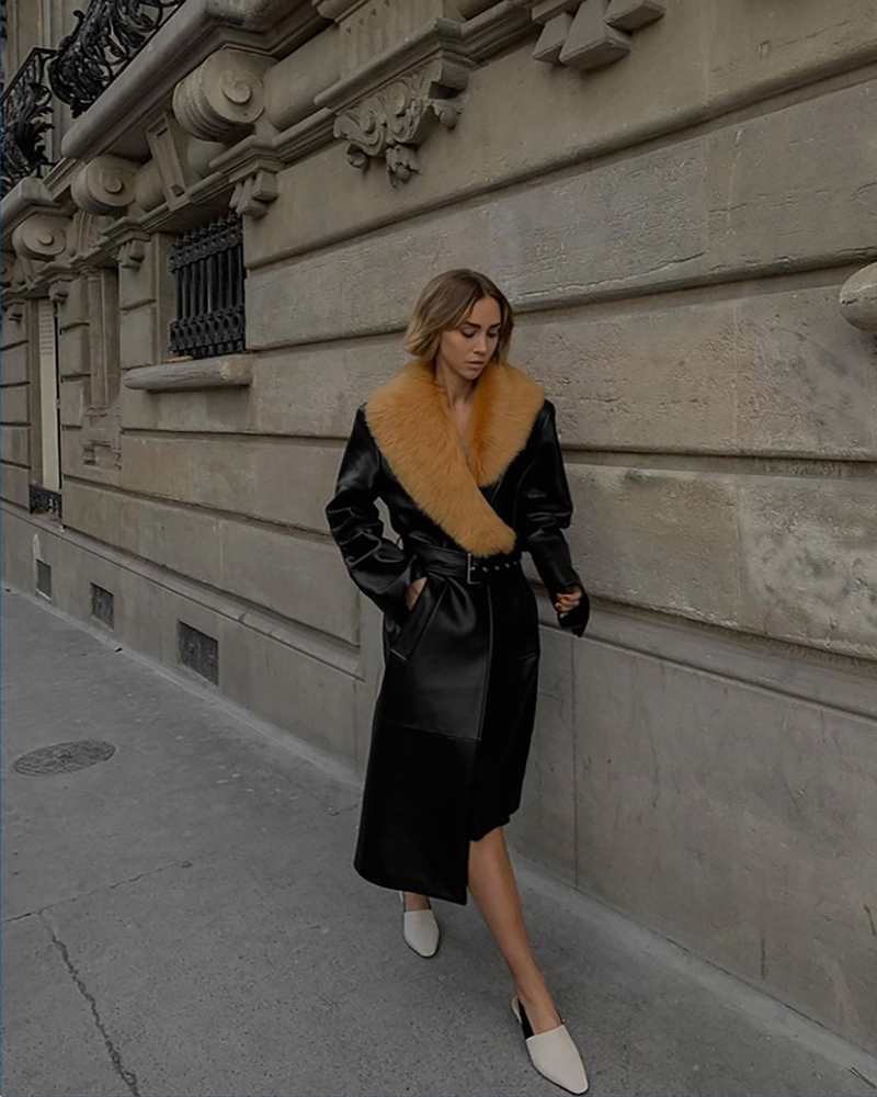 LISA OLSSON IN YOU & ME TRENCHCOAT