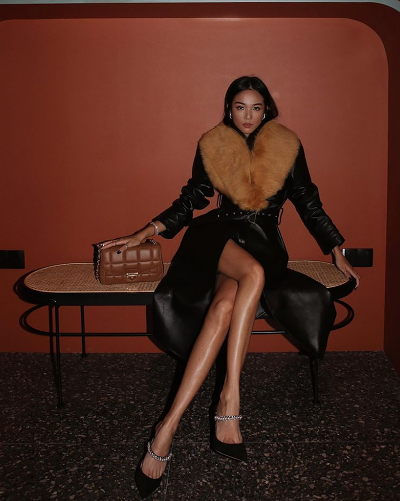 YOYO CAO IN YOU & ME TRENCHCOAT