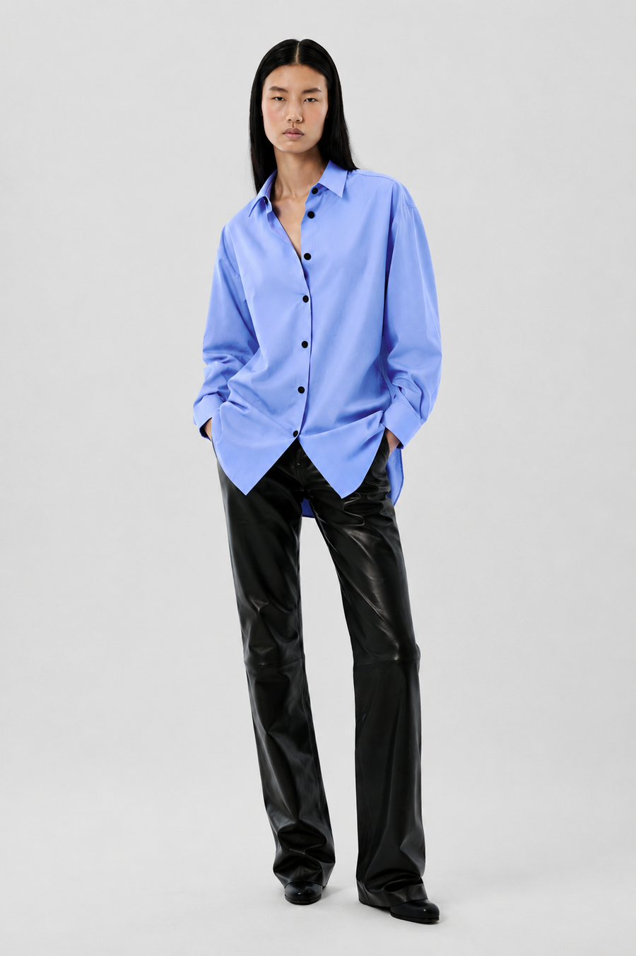 CL Classic Shirt | Cotton Poplin – Cornflower Blue