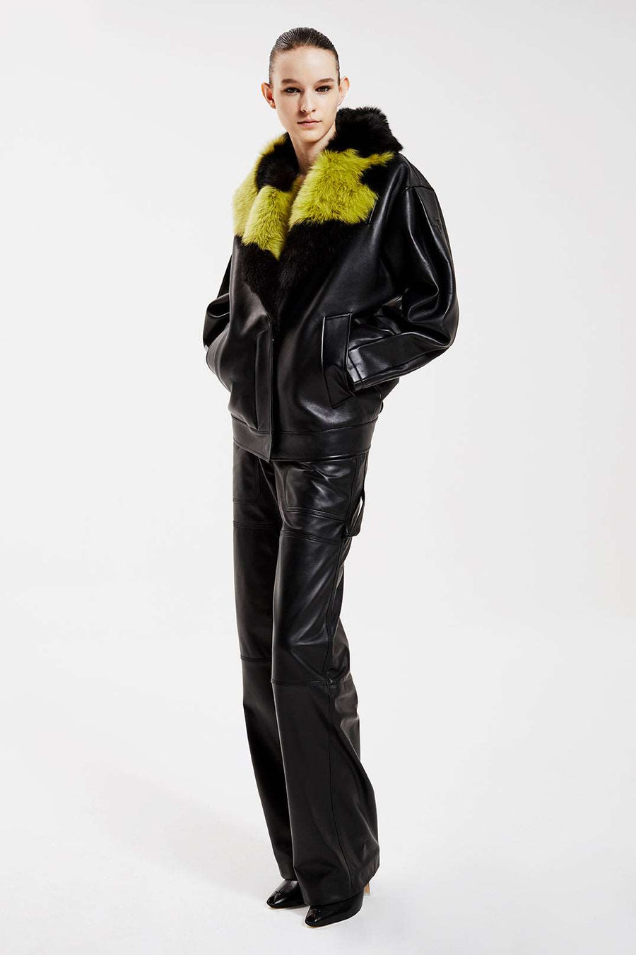 "Sunkissed" Biker Leather Jacket