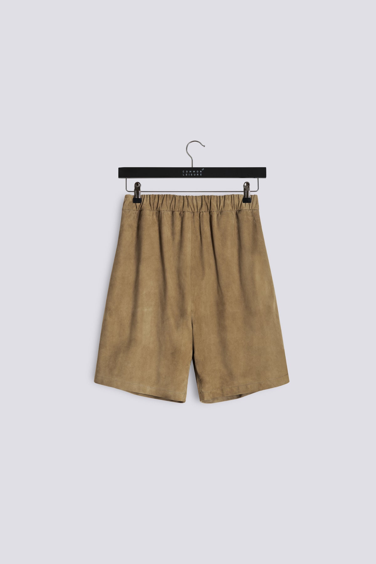Pull-On Lounge Shorts | Metis Suede – British Khaki