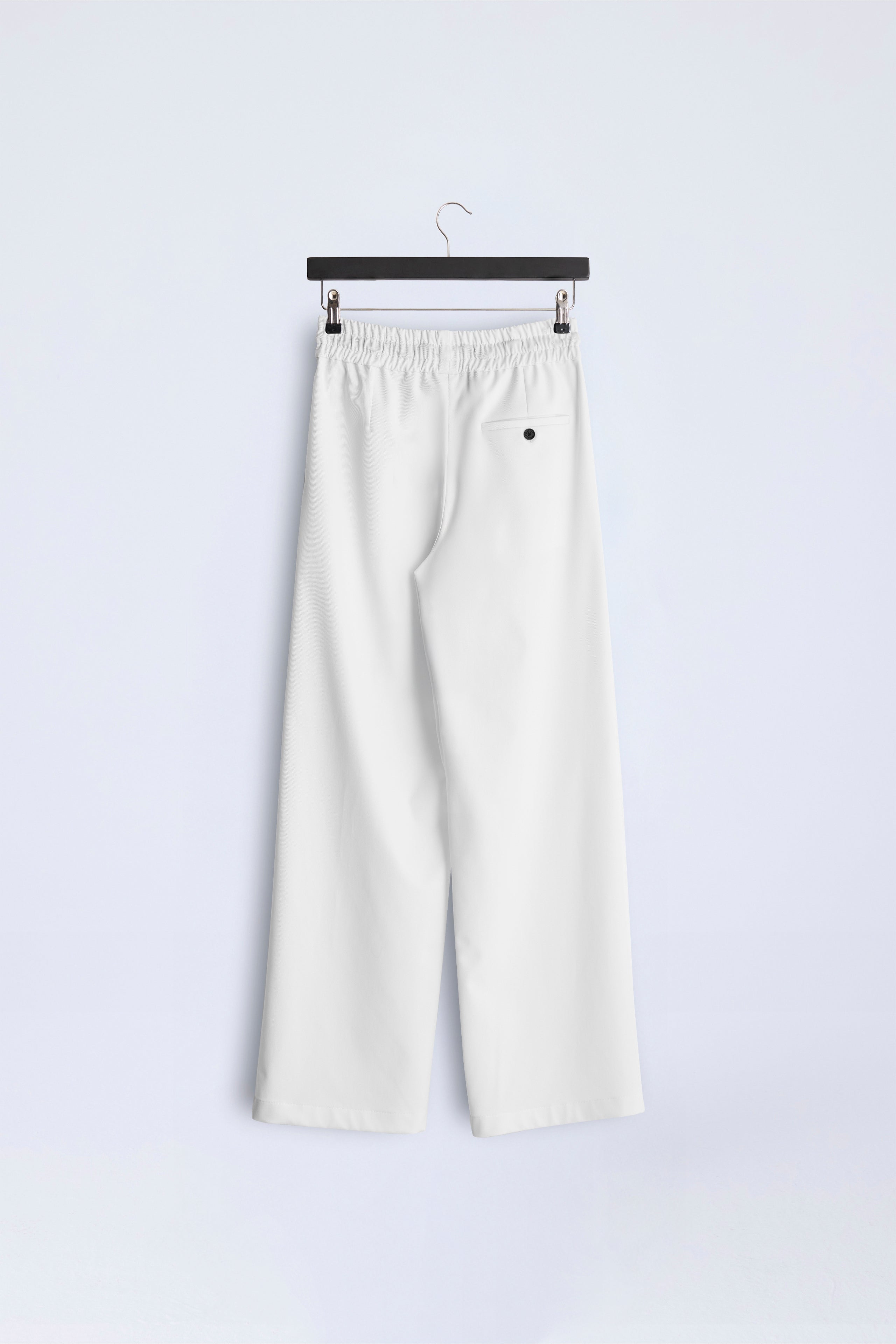 Lounge Pants In Lightweight Cotton Twill - White