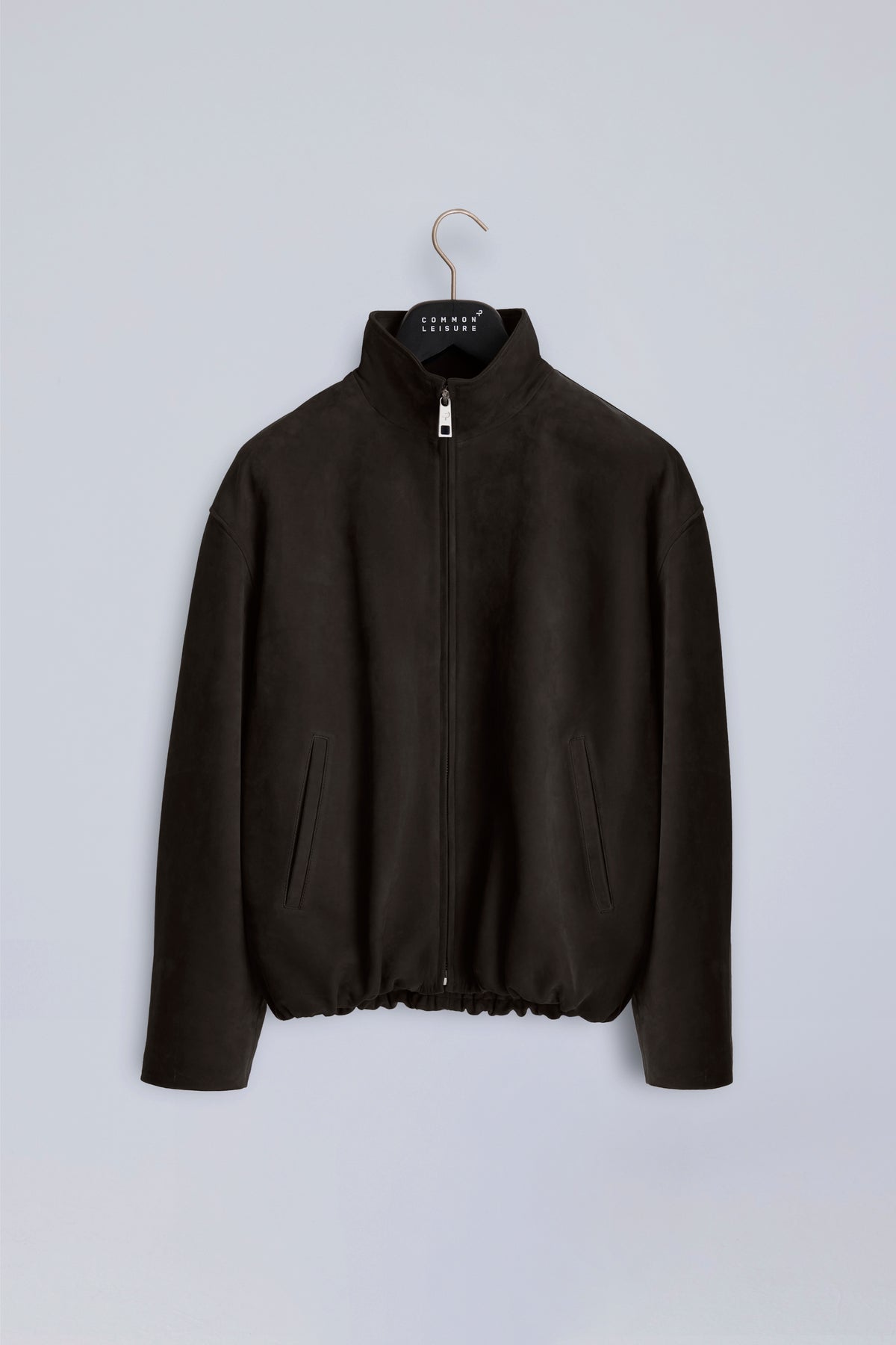 Leisure Bomber Jacket | Suede – Burnt Oak