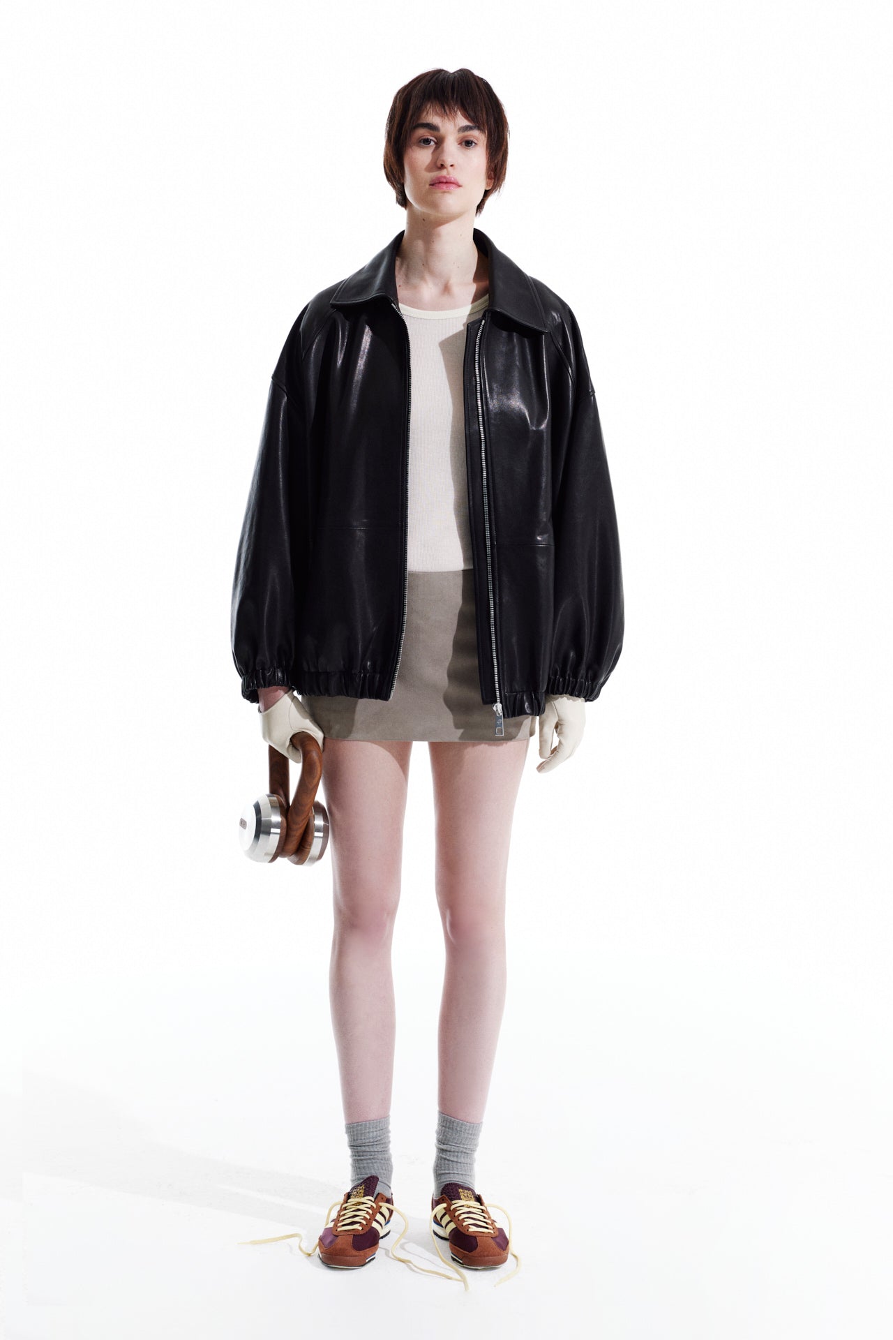 Leather Coach Jacket