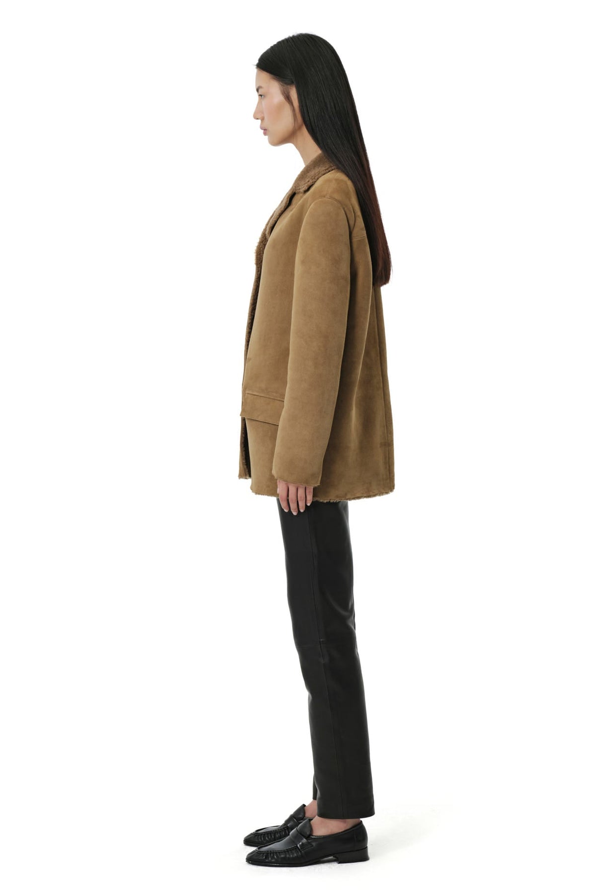 Workwear Jacket | Merino Shearling – Tobacco