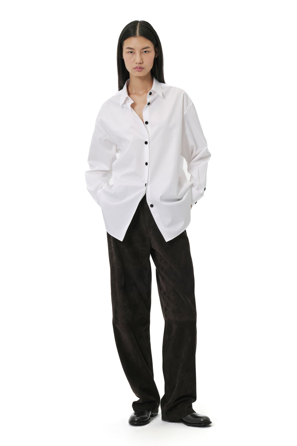 CL Classic Shirt | Cotton Poplin - White