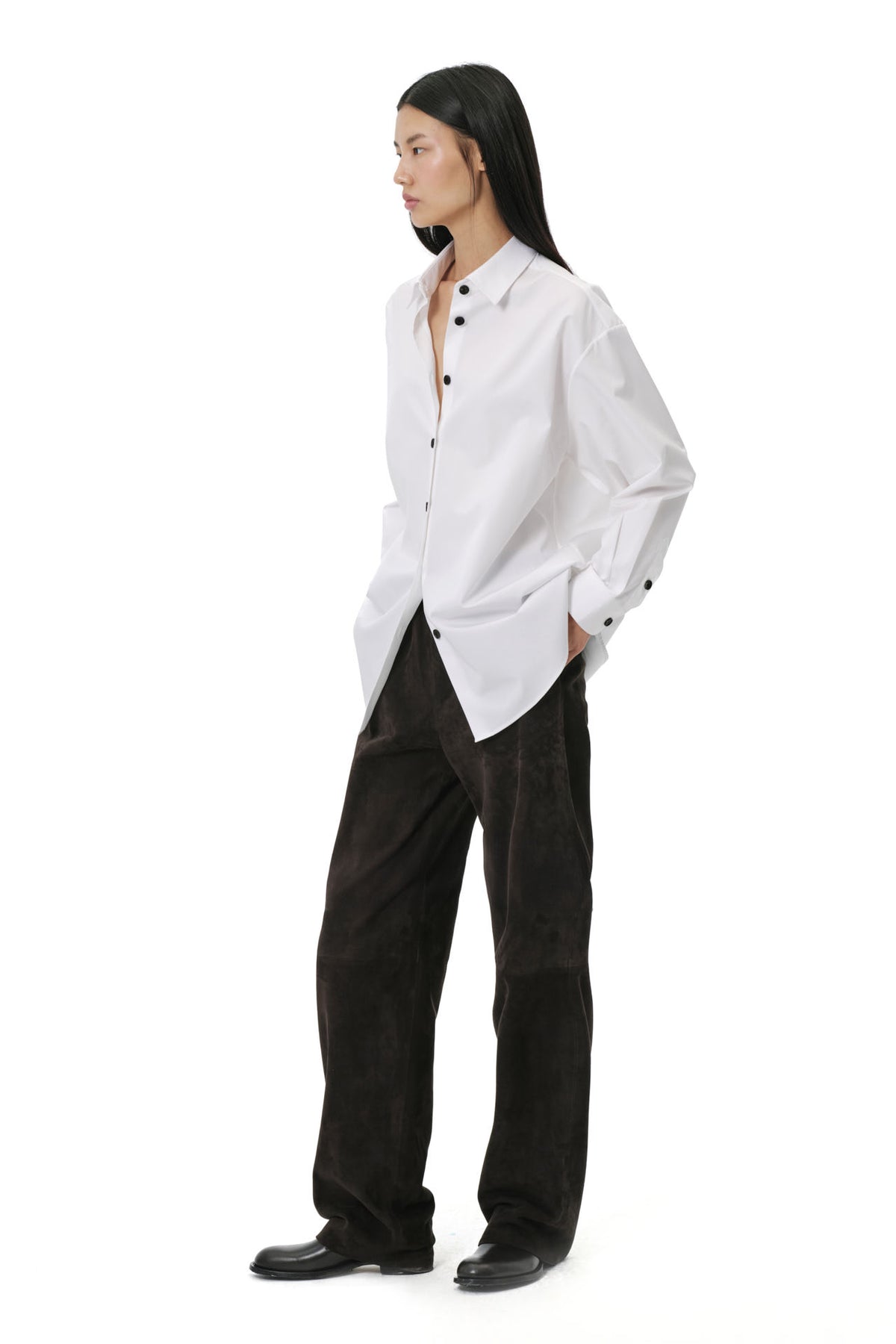 CL Classic Shirt | Cotton Poplin - White