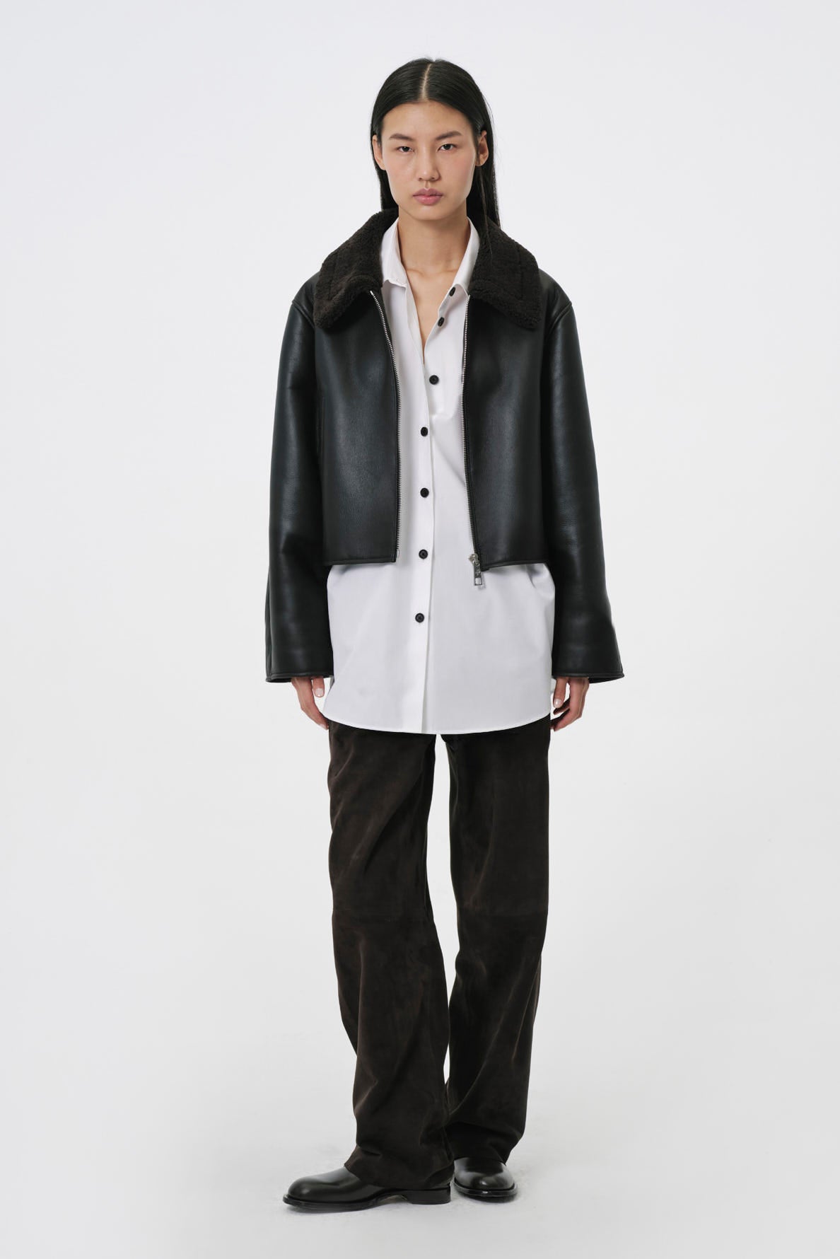 Scuba Mini 2.0 Shearling Jacket - Black