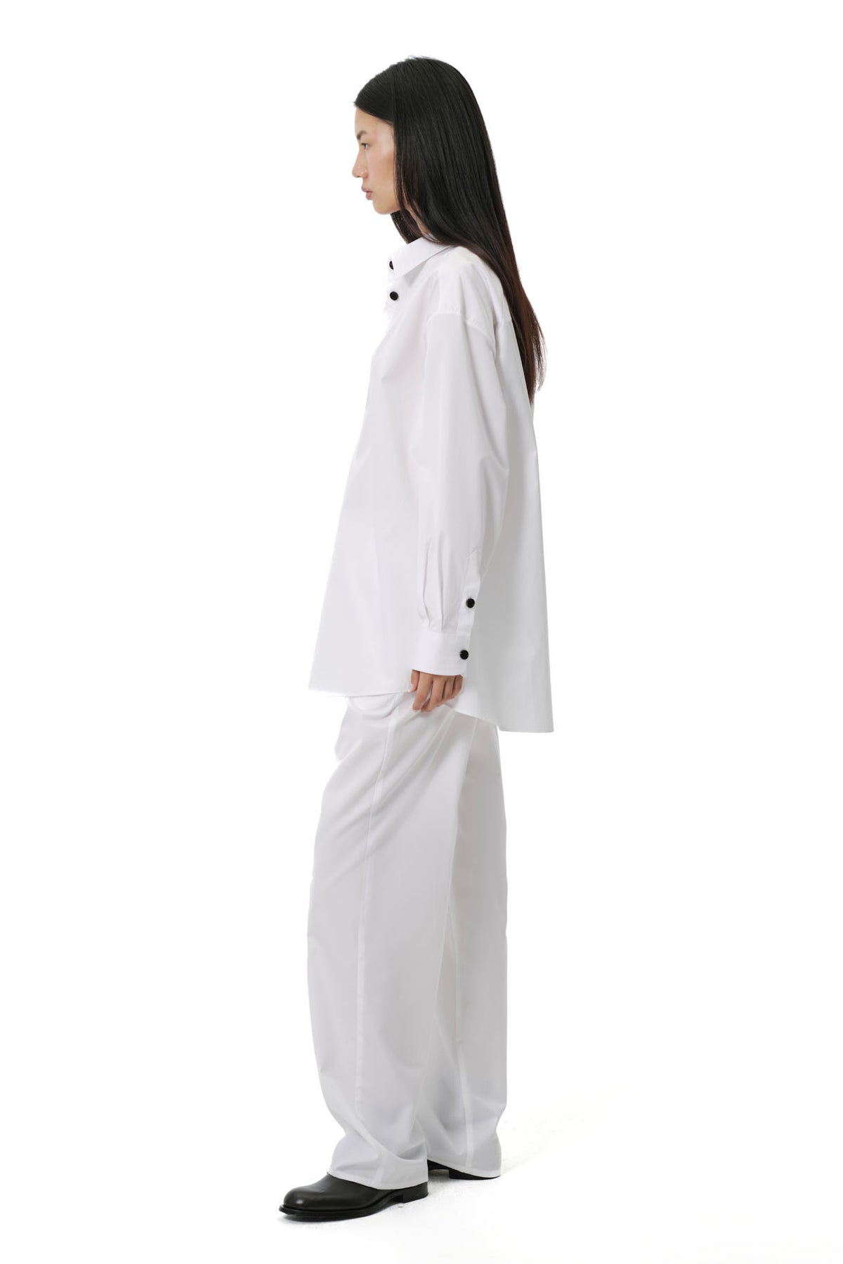 CL Classic Shirt | Cotton Poplin - White
