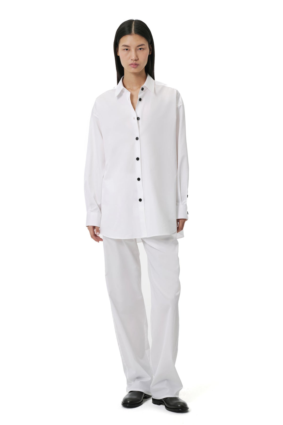 CL Classic Shirt | Cotton Poplin - White
