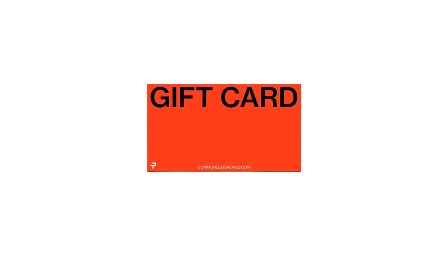 Gift Card - Red