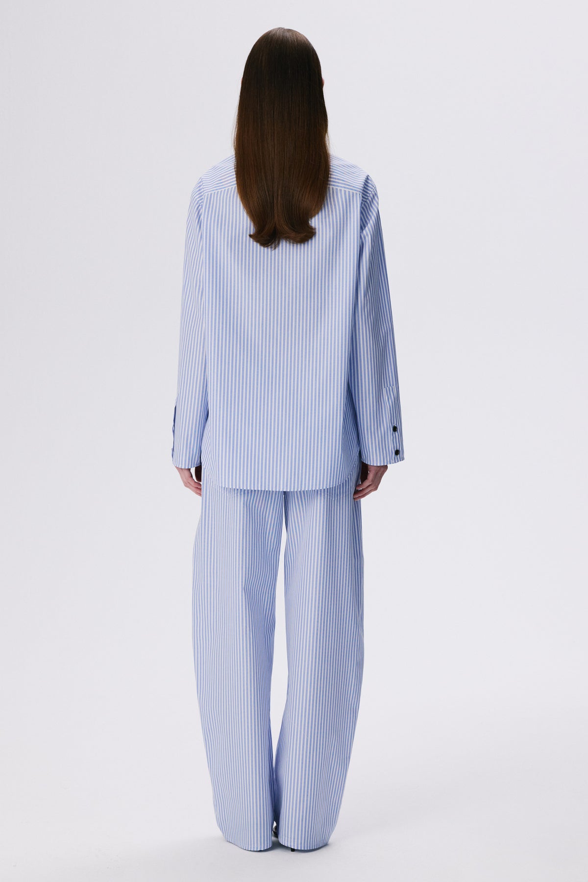Stance Shirt | Cotton Poplin – Blue Stripe