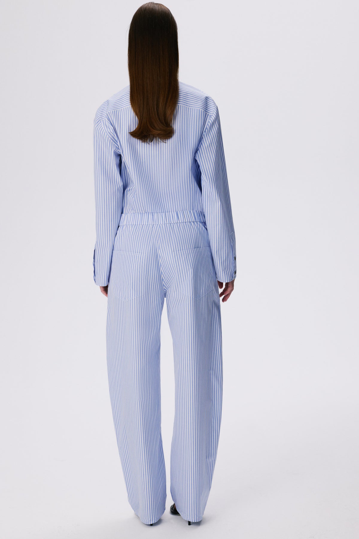 Stance Shirt | Cotton Poplin – Blue Stripe