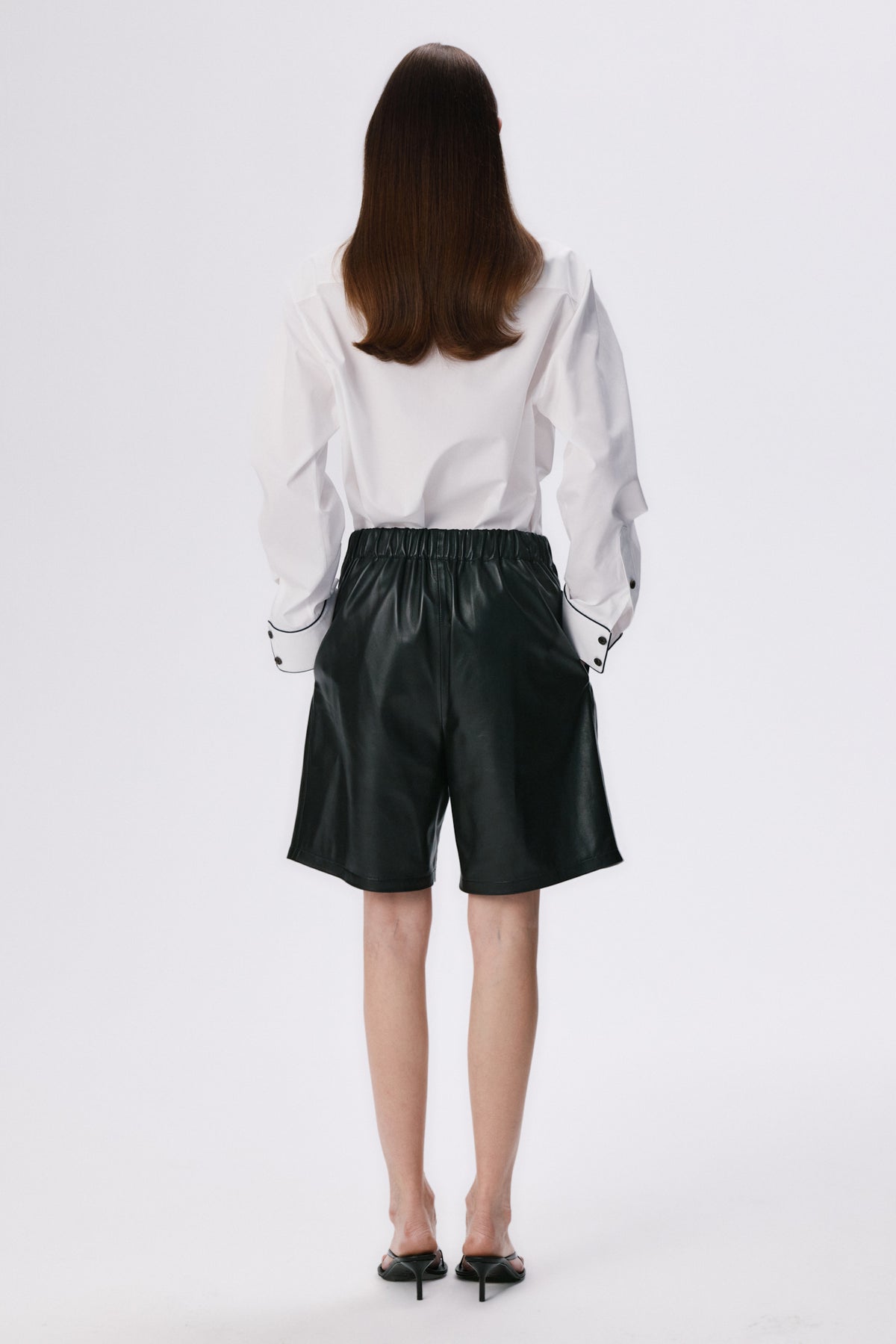 Tailored Shirt | Cotton Poplin – White