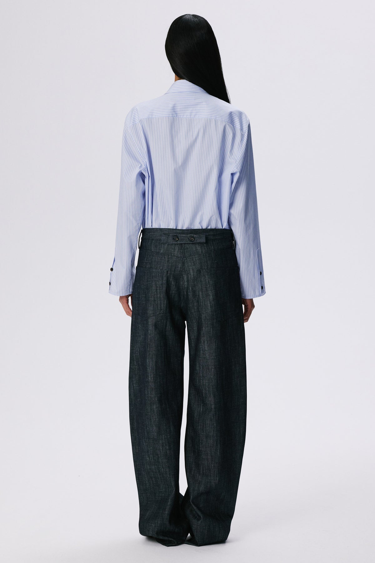 Stance Shirt | Cotton Poplin – Blue Stripe