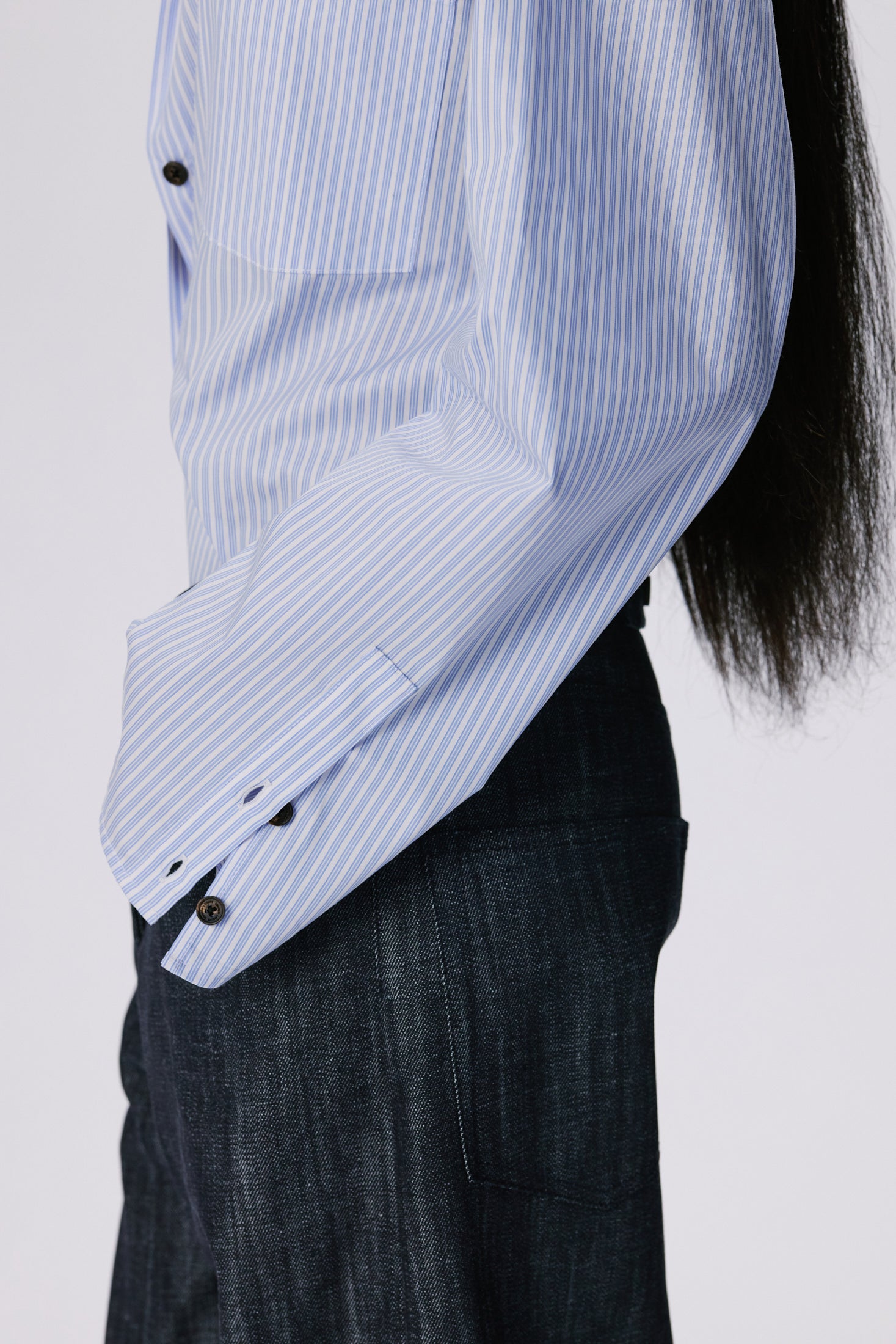 Soft Curve Barrel Pants | Denim – Raw