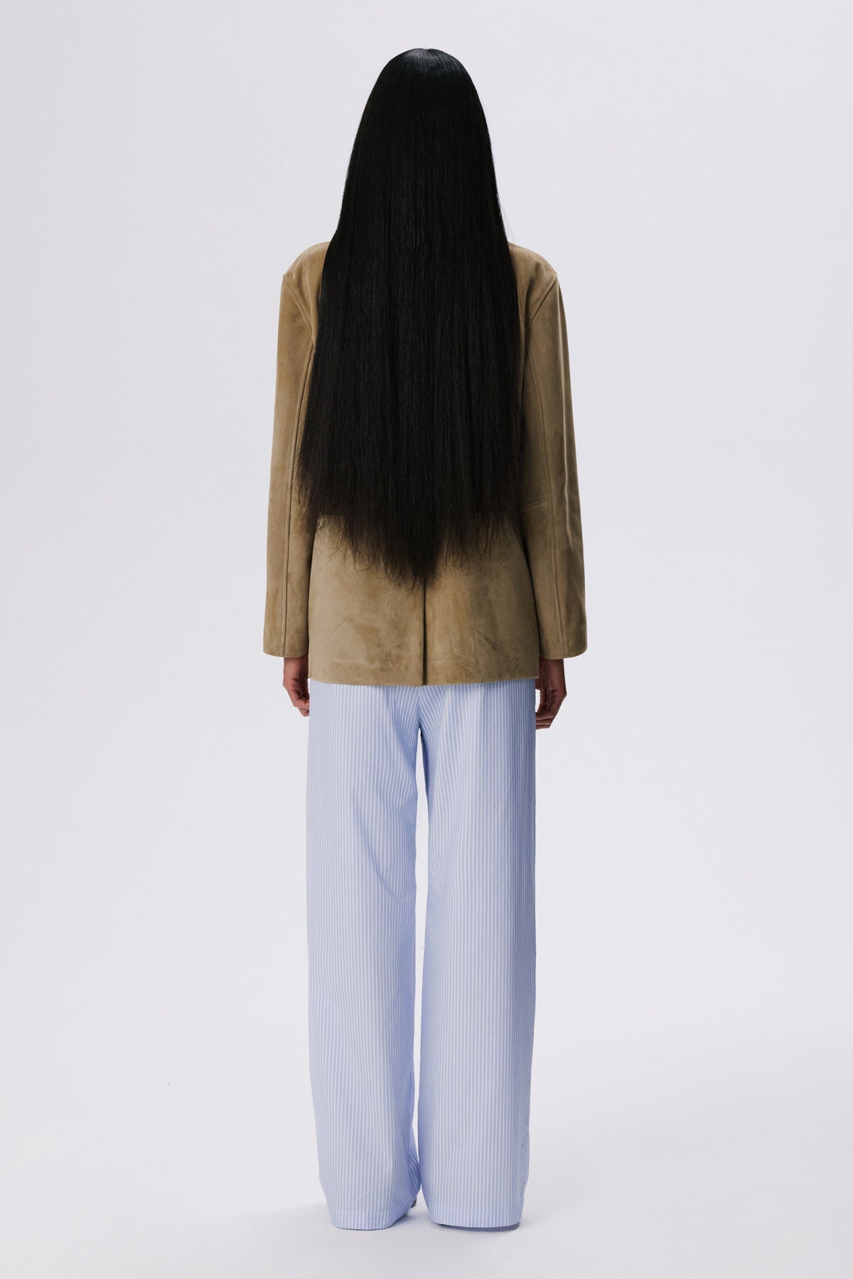 Suede Workwear X Jacket | British Khaki