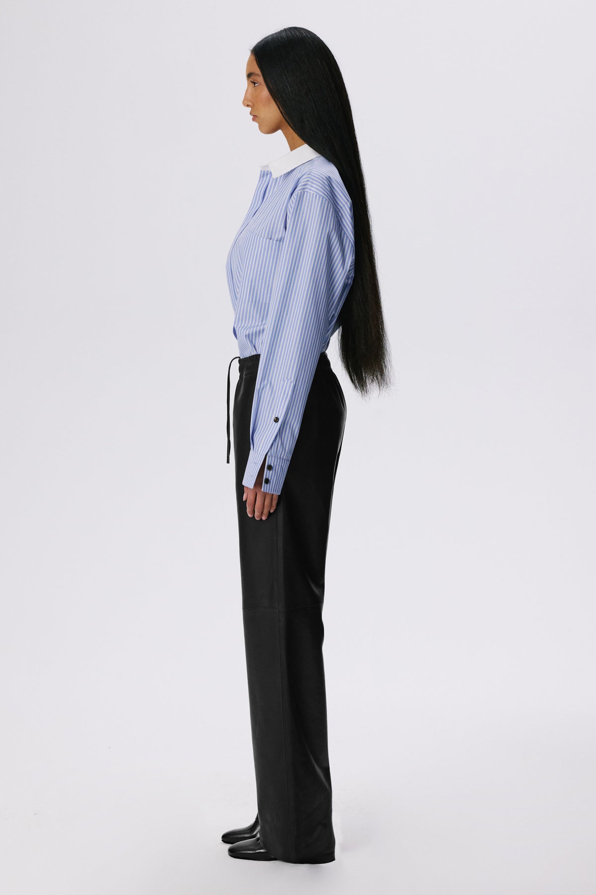 The Permanent Lounge Pants | Leather – Black