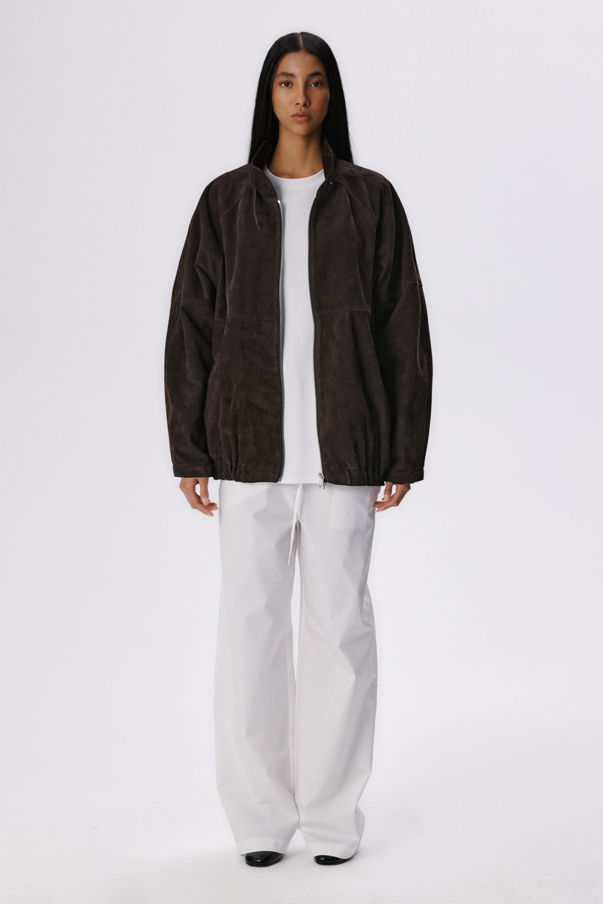 Whisper Jacket X | Suede - Chocolate