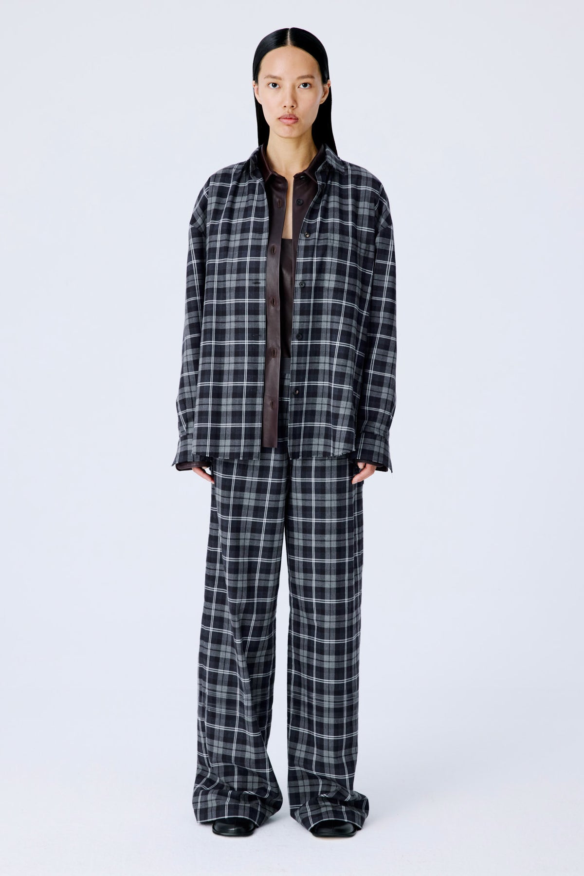 Tranquil Shirt | Plaid Flannel – Navy