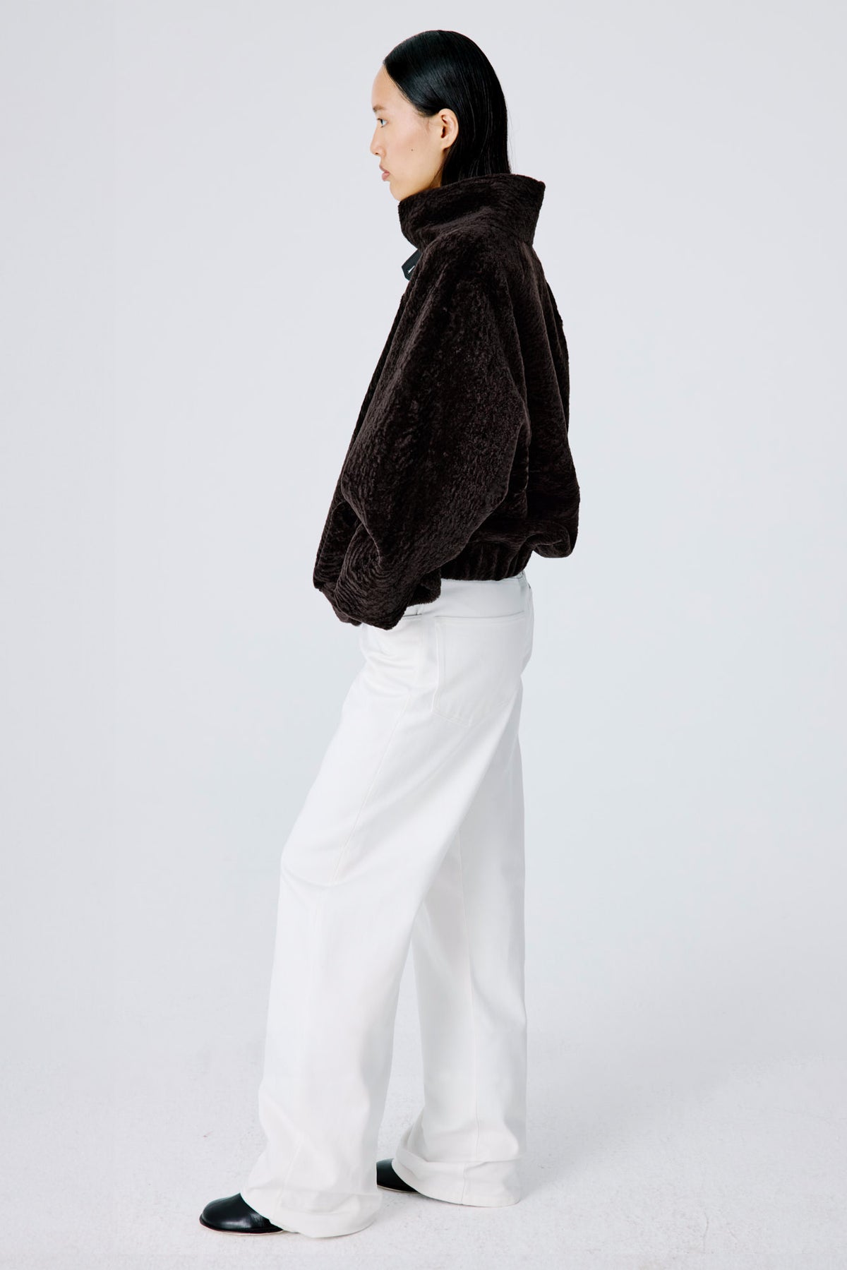 Whisper Jacket | Cosmos Shearling – Dark Chocolate