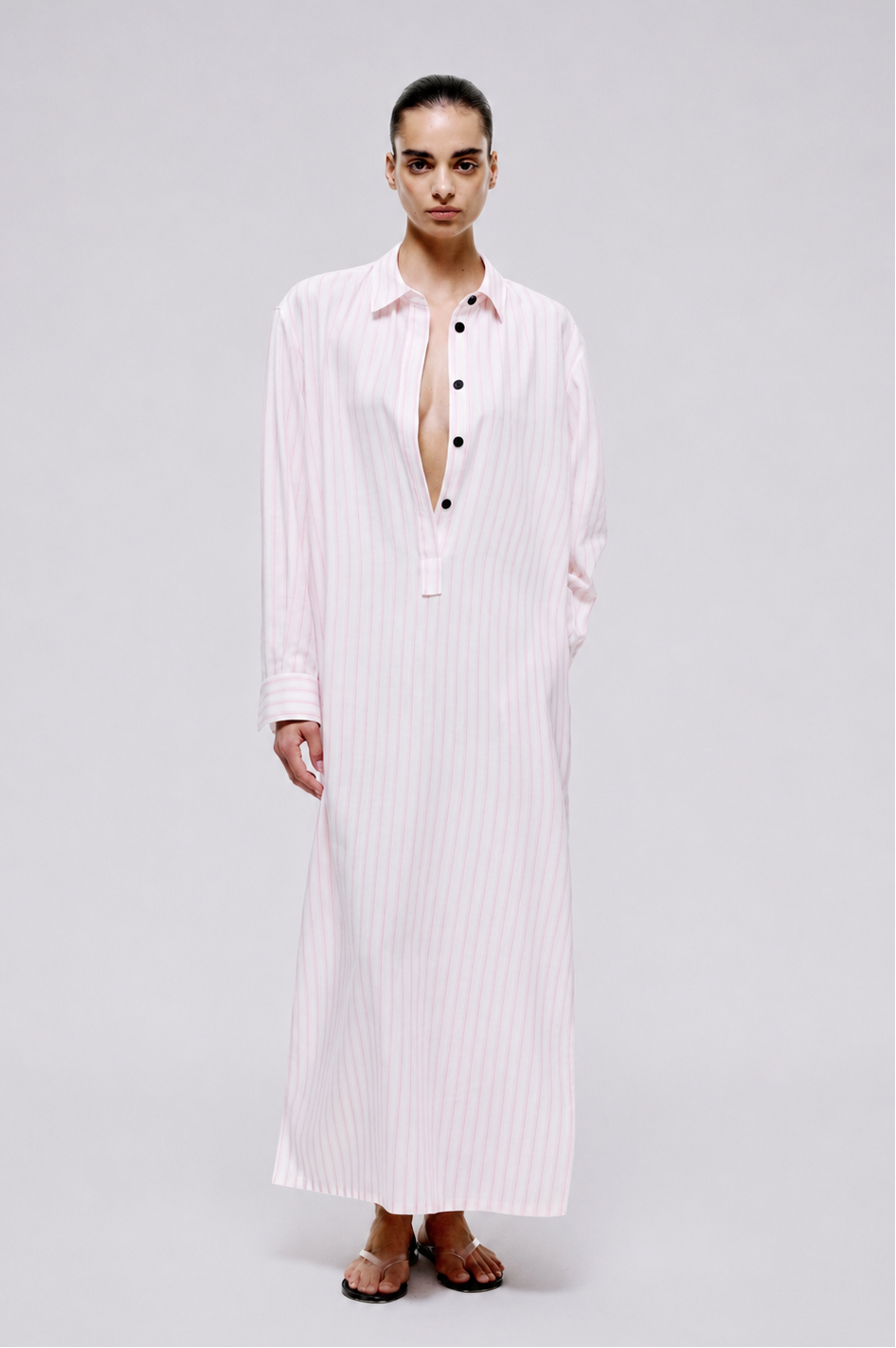 Breeze Dress | Pink Stripes