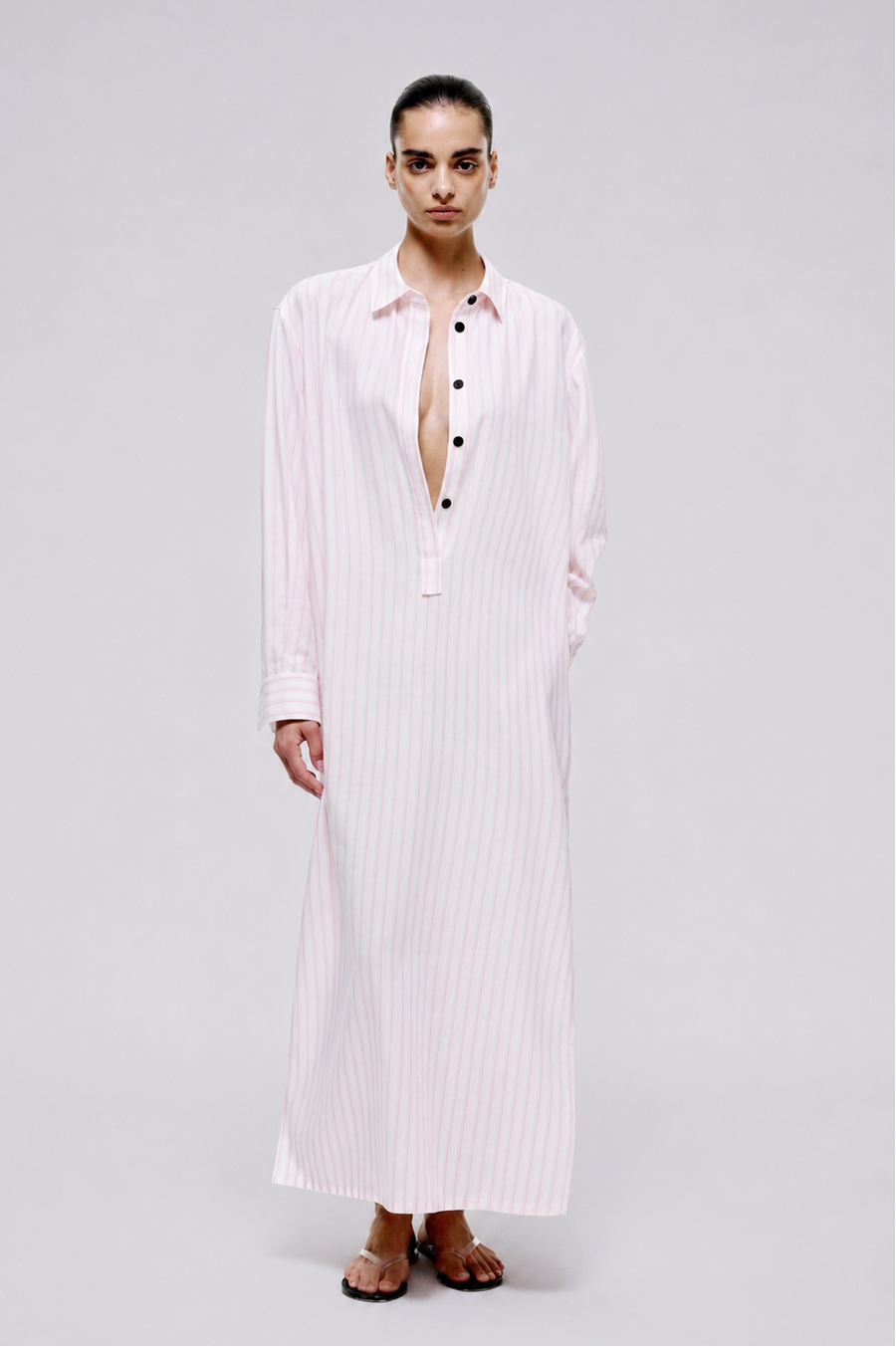 Breeze Dress | Pink Stripes