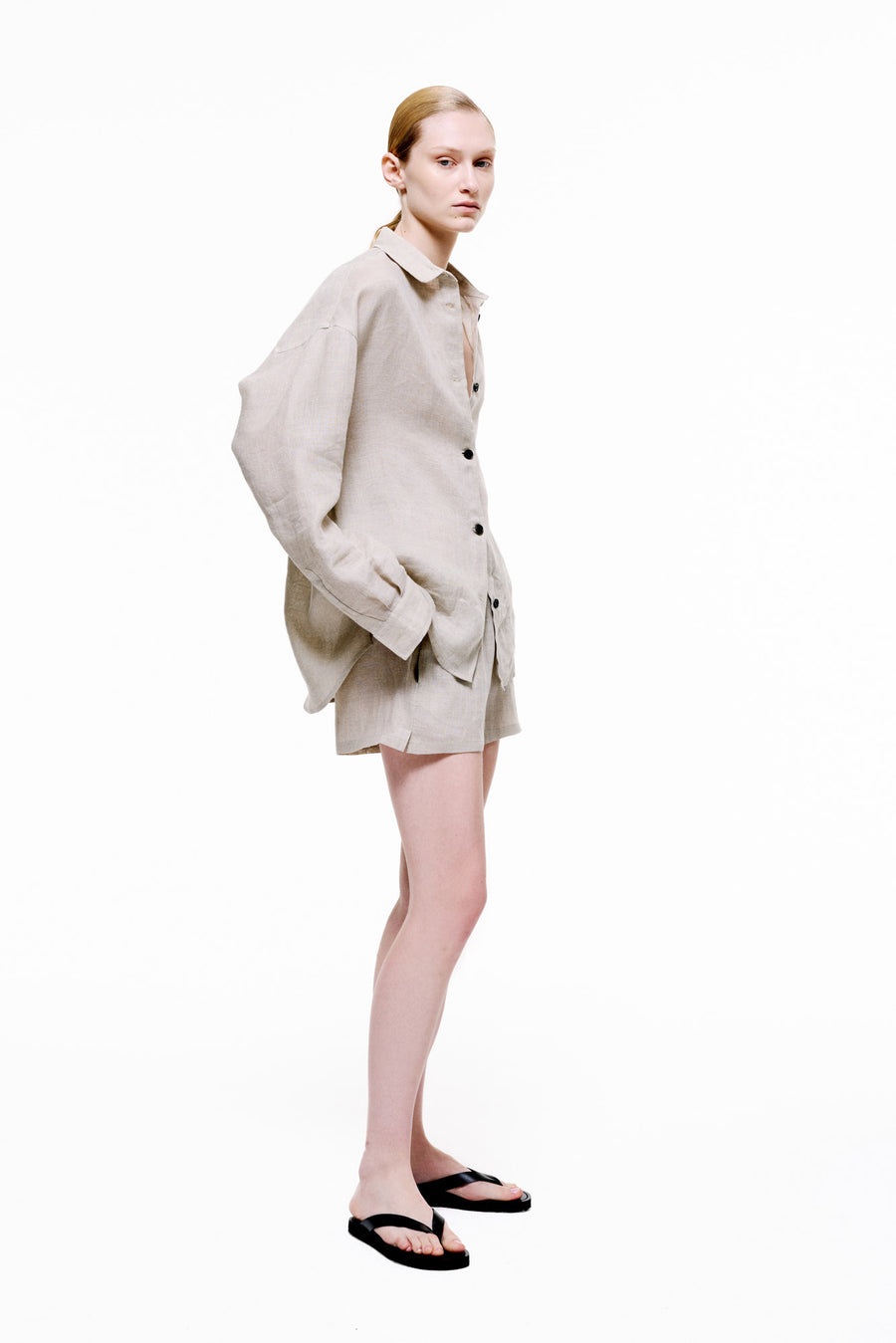 Tranquil Shirt | Linen – Affogato