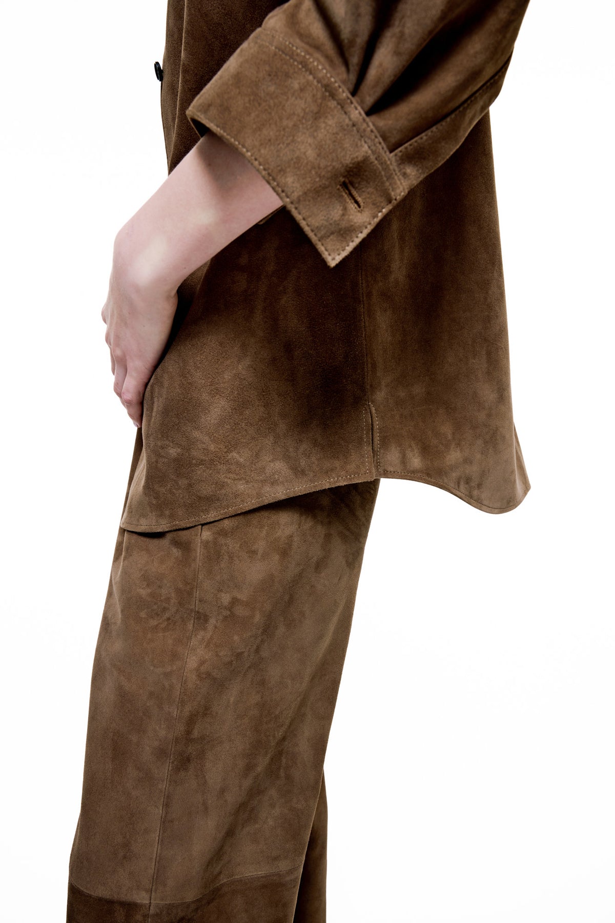 Lounge Pants II | Suede – Tobacco