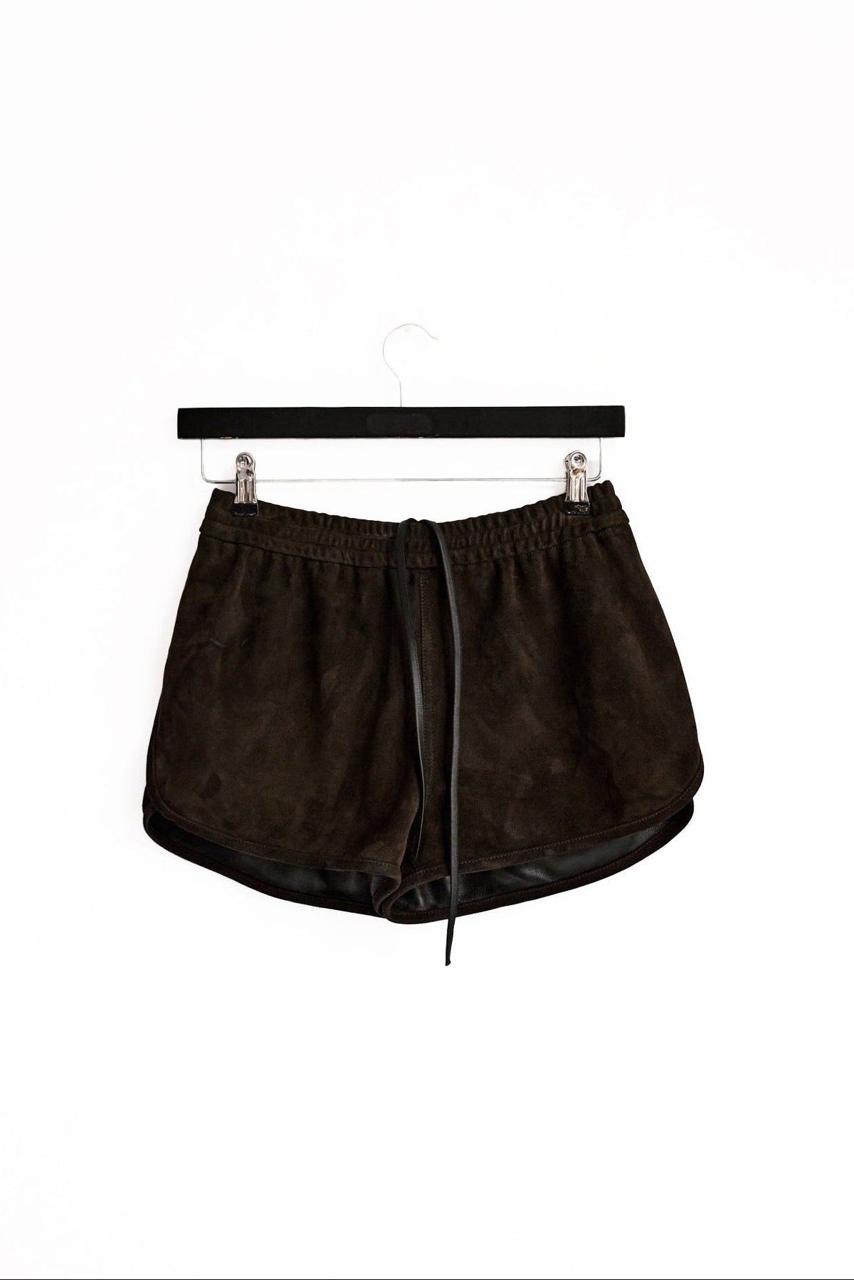 Speed Up Shorts | Suede – Dark Chocolate
