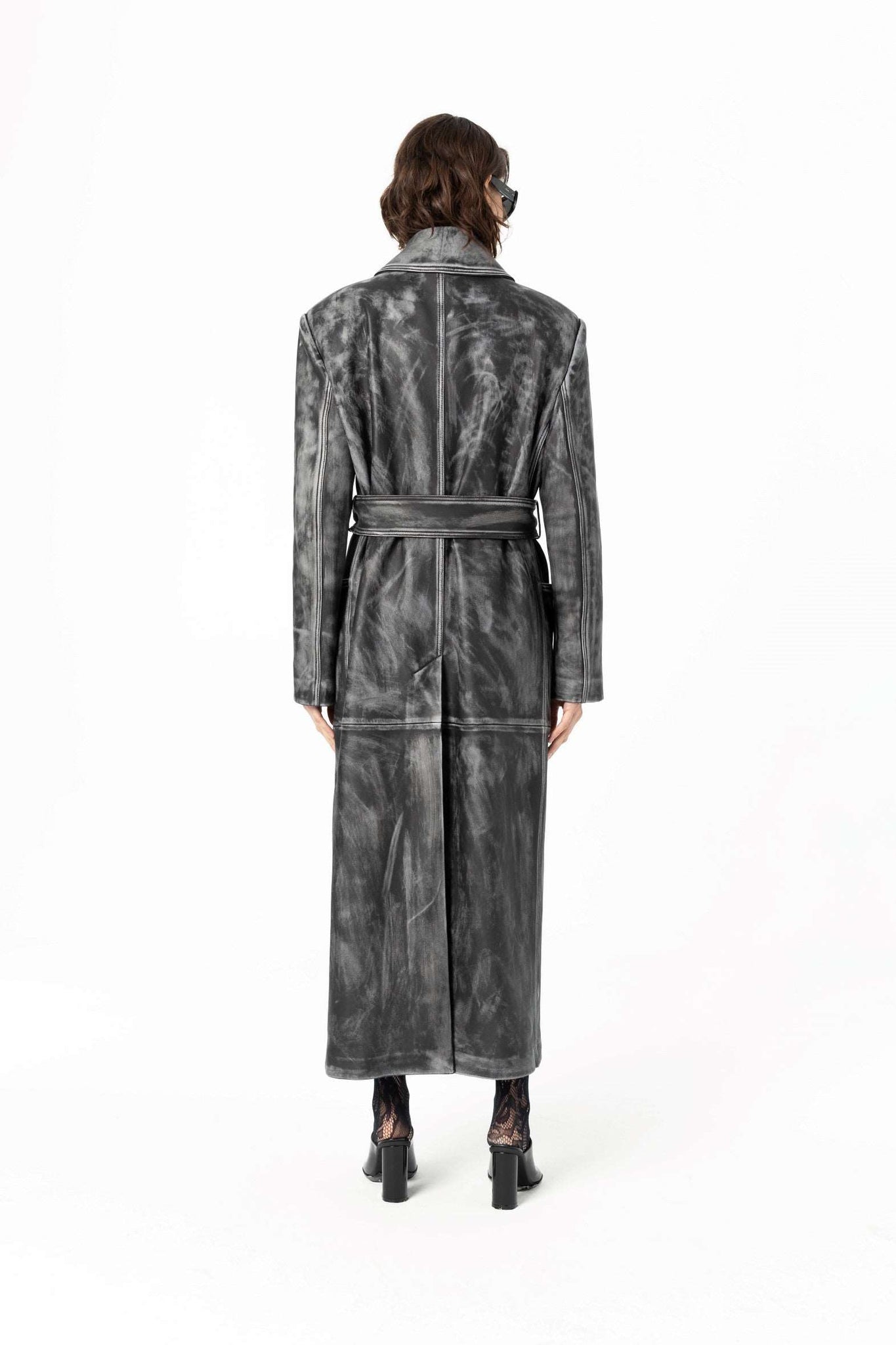 IN HEAVEN TRENCH COAT - HAND AGED