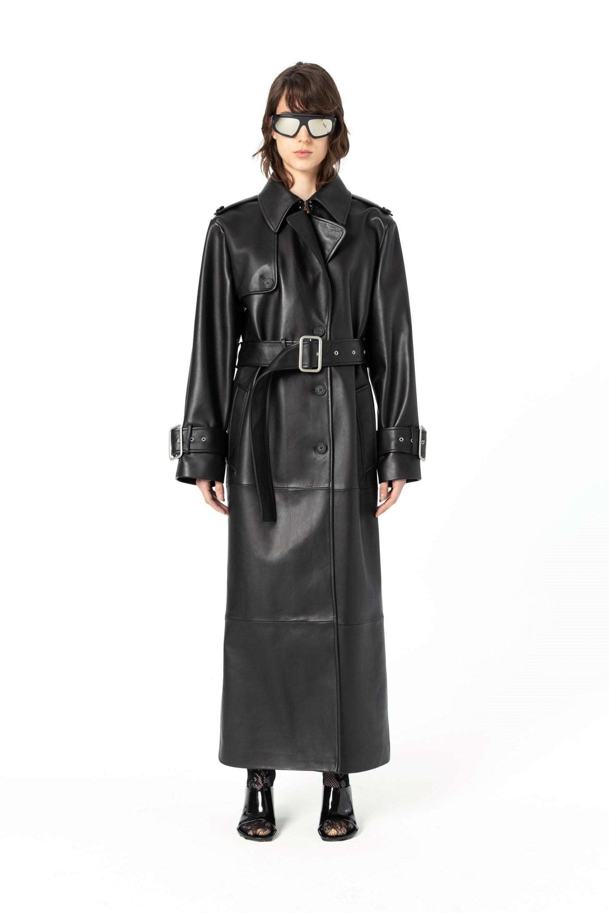 CHEEK TO CHEEK TRENCHCOAT