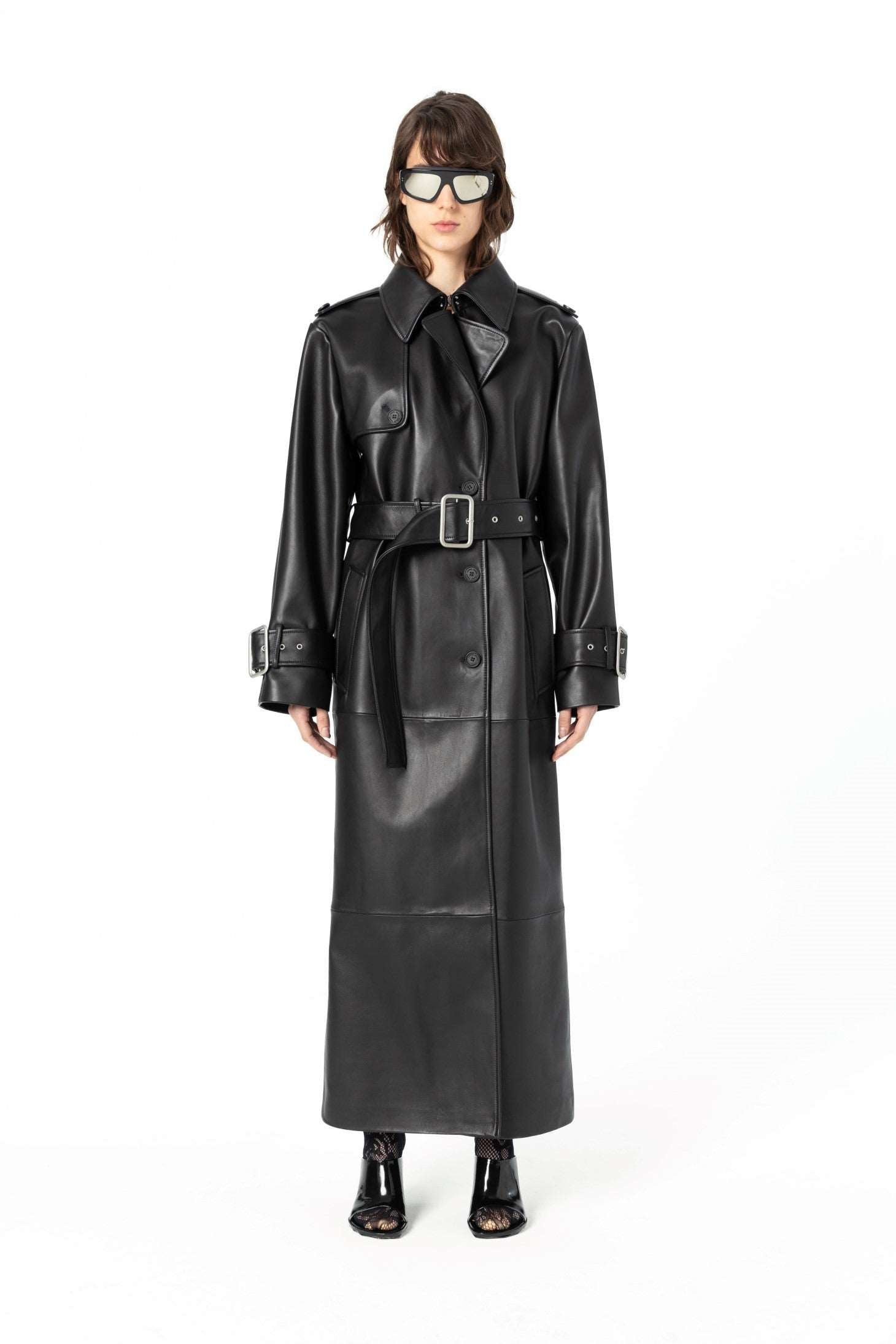 CHEEK TO CHEEK TRENCHCOAT