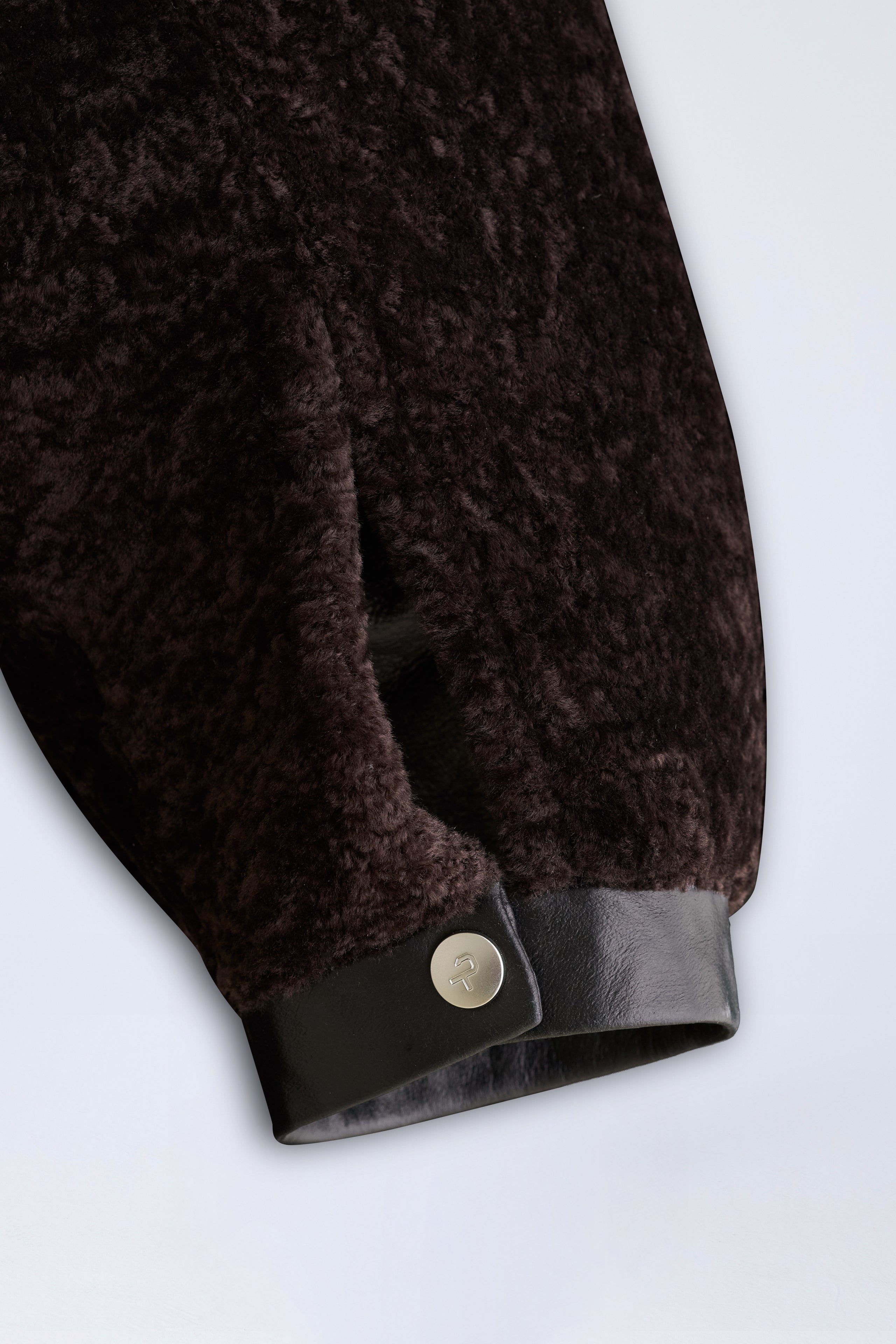 Whisper Outer Shearling Jacket - Dark Chocolate