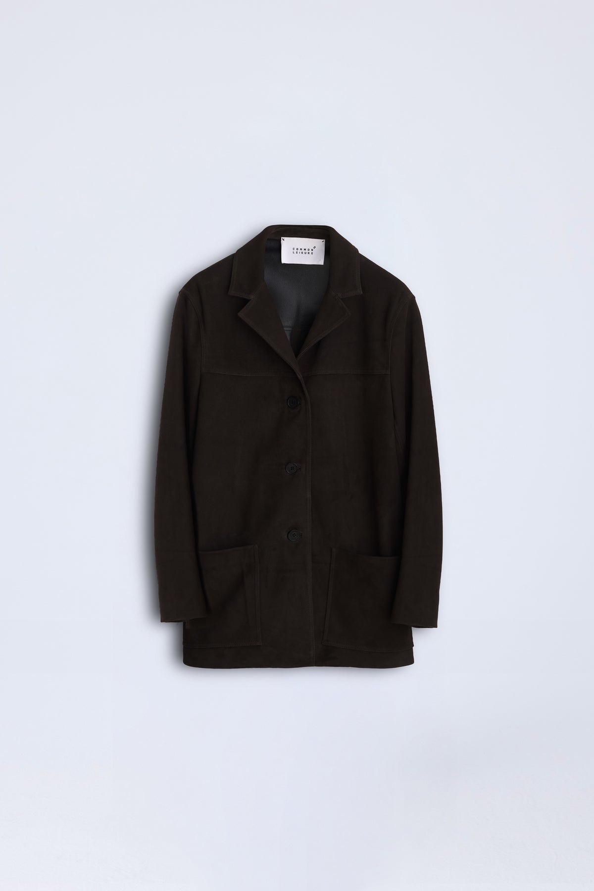 Suede Workwear Jacket | Burnt Oak