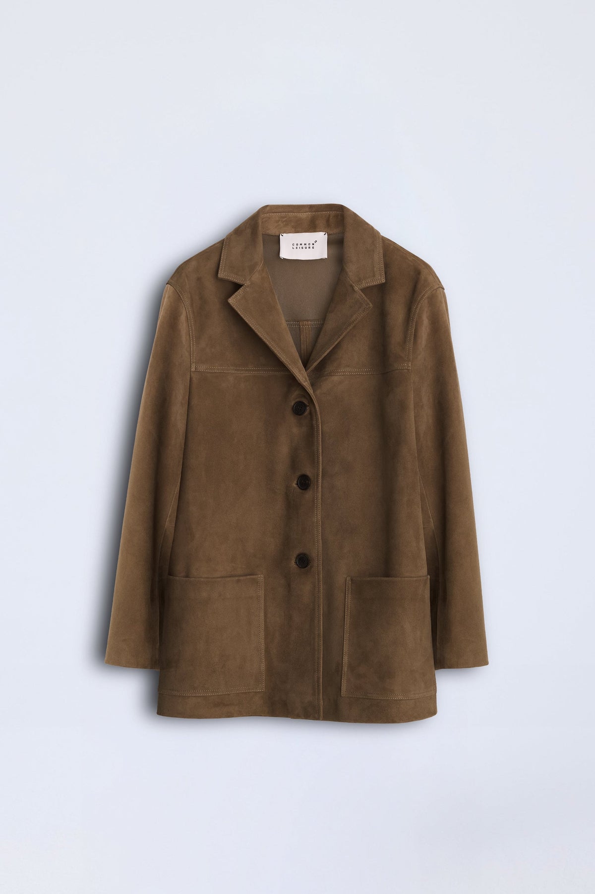 Suede Workwear Jacket | Tobacco