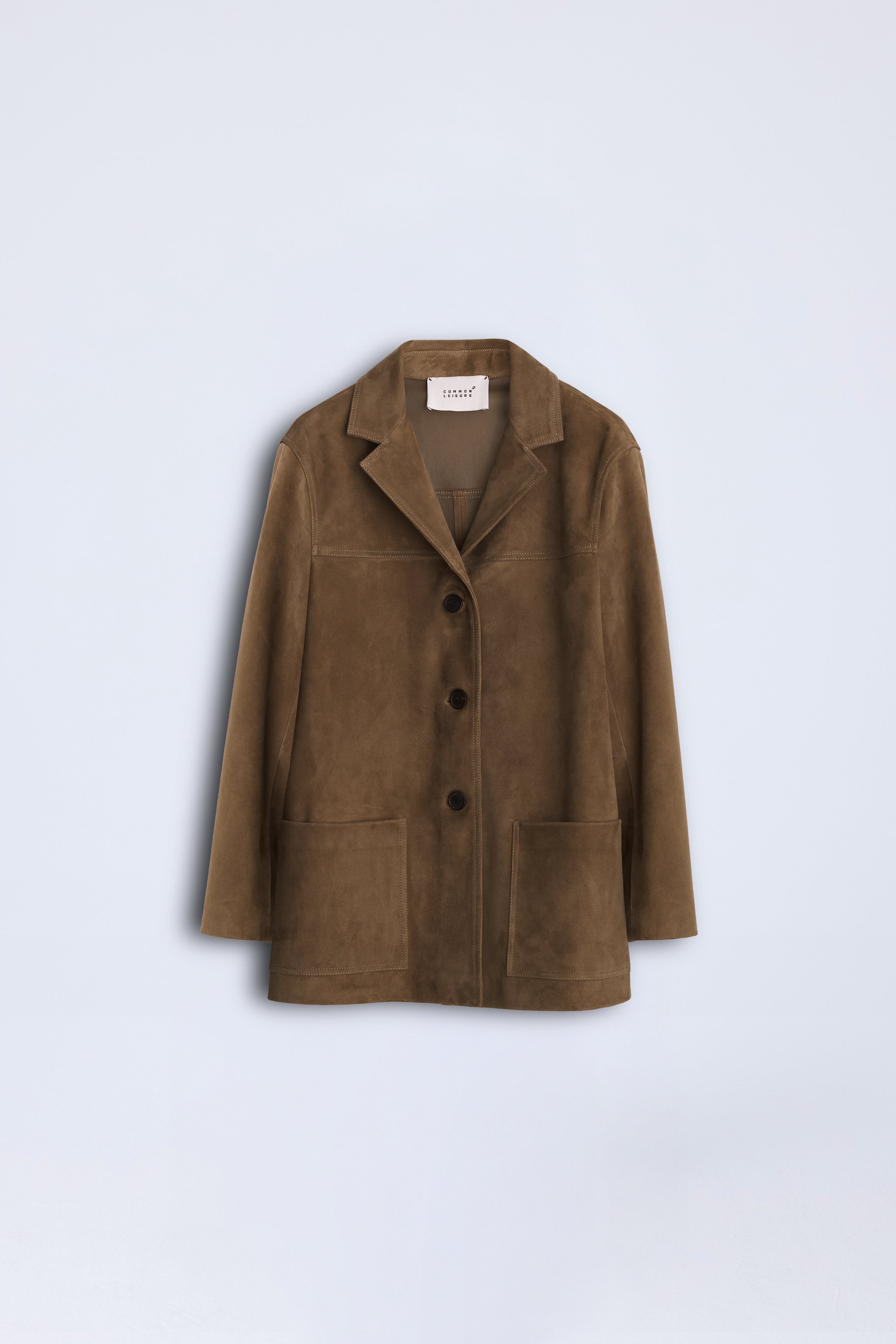 Suede Workwear Jacket - Tobacco