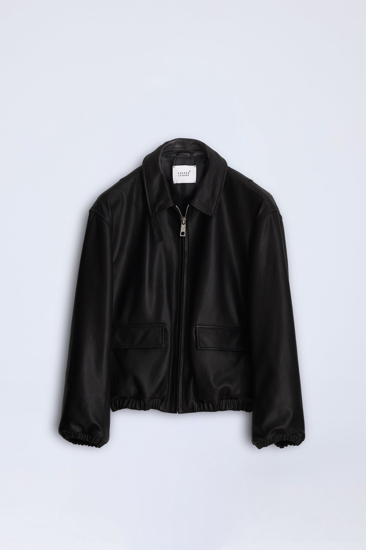 Drift Jacket | Leather – Black