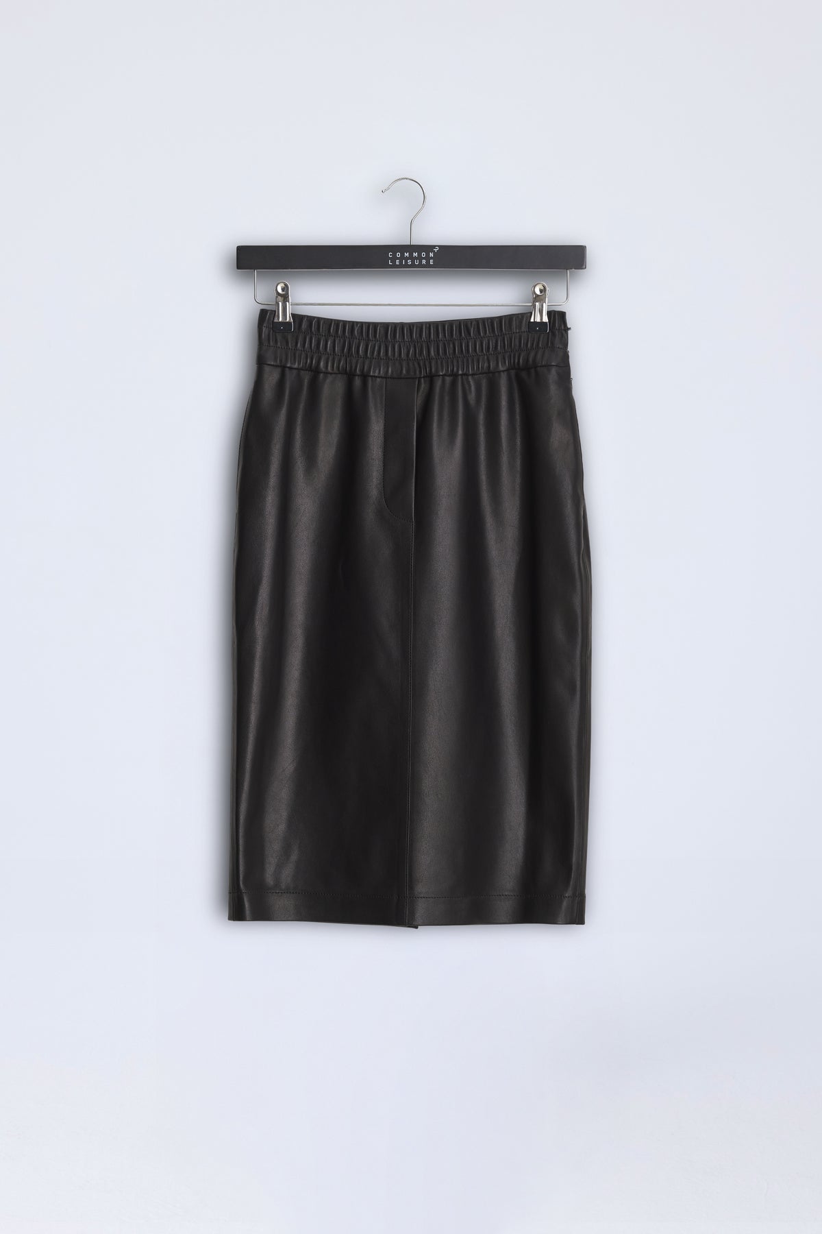 Lounge Skirt | Leather - Black