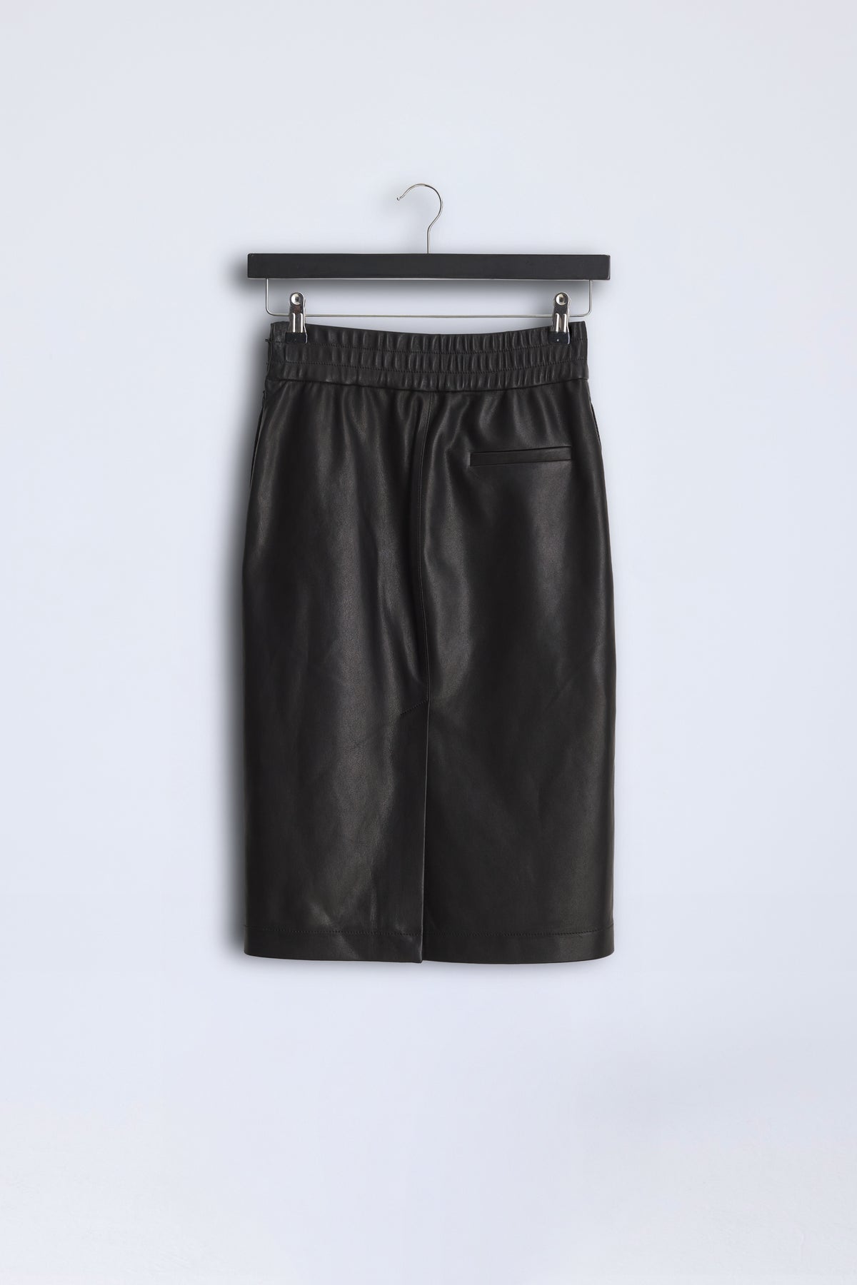 Lounge Skirt | Leather - Black