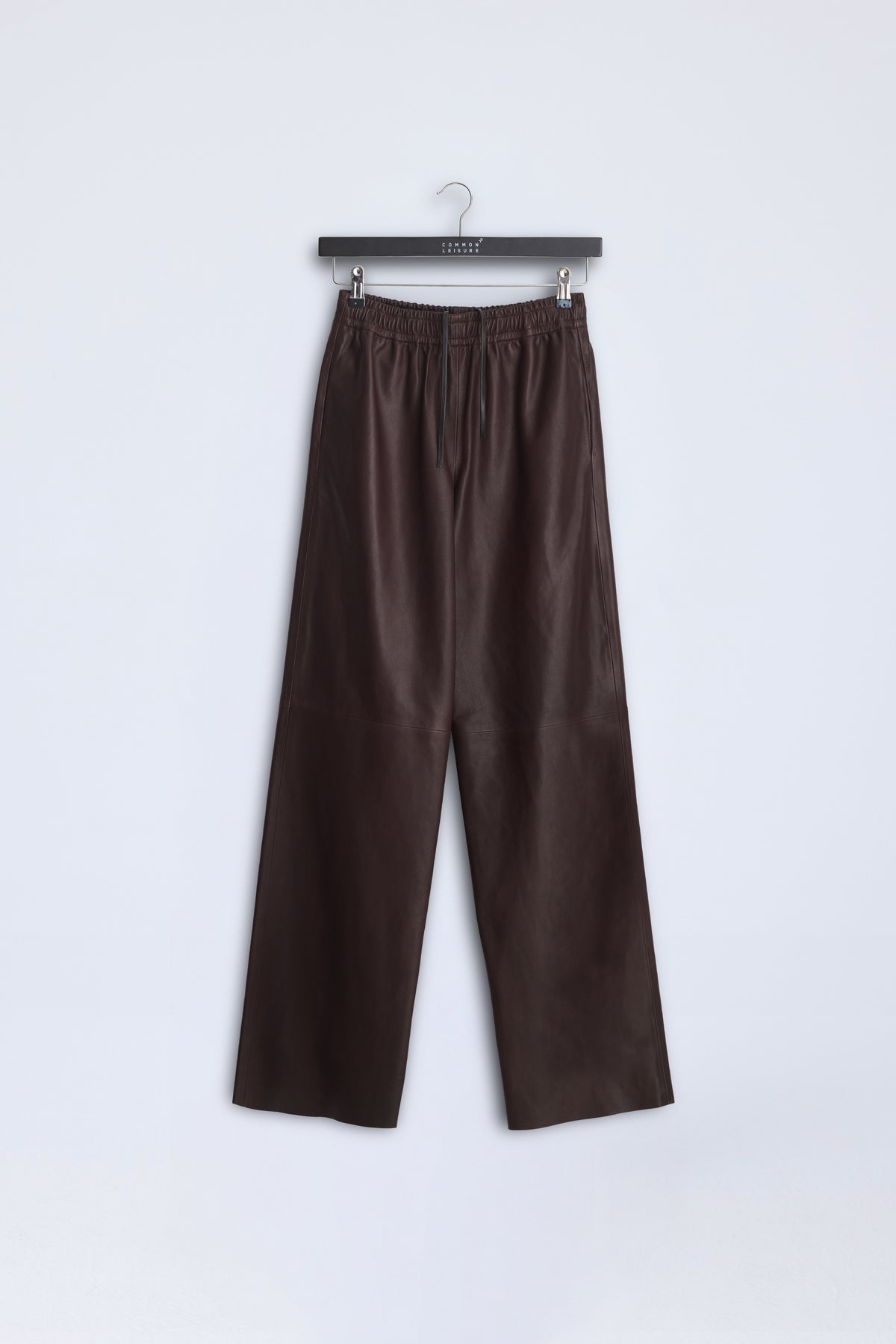 Leather Lounge Pants - Dark Chocolate