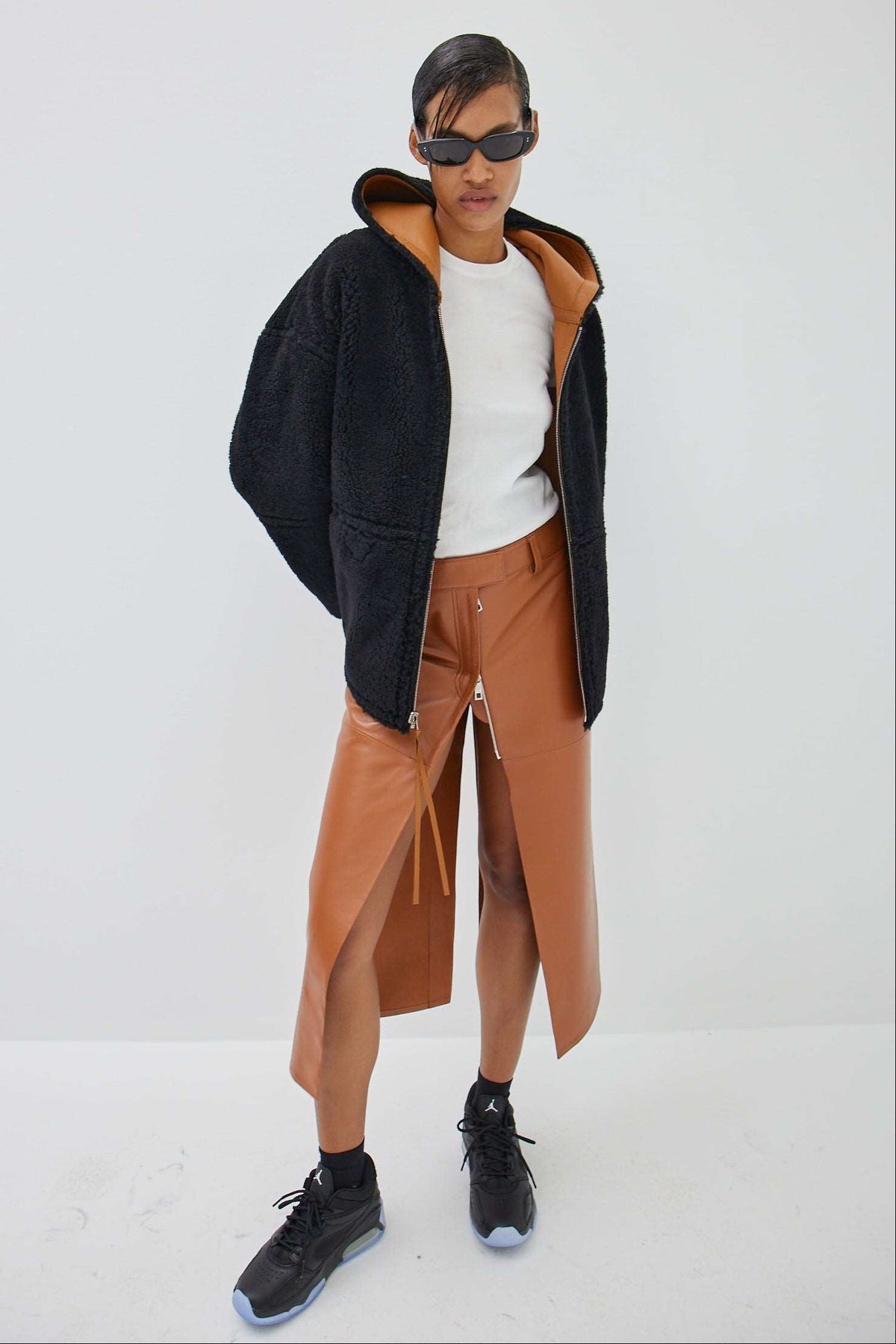 MUHAMMED ALI (DOUBLE SIDED) JACKET - BLACK & WHISKY