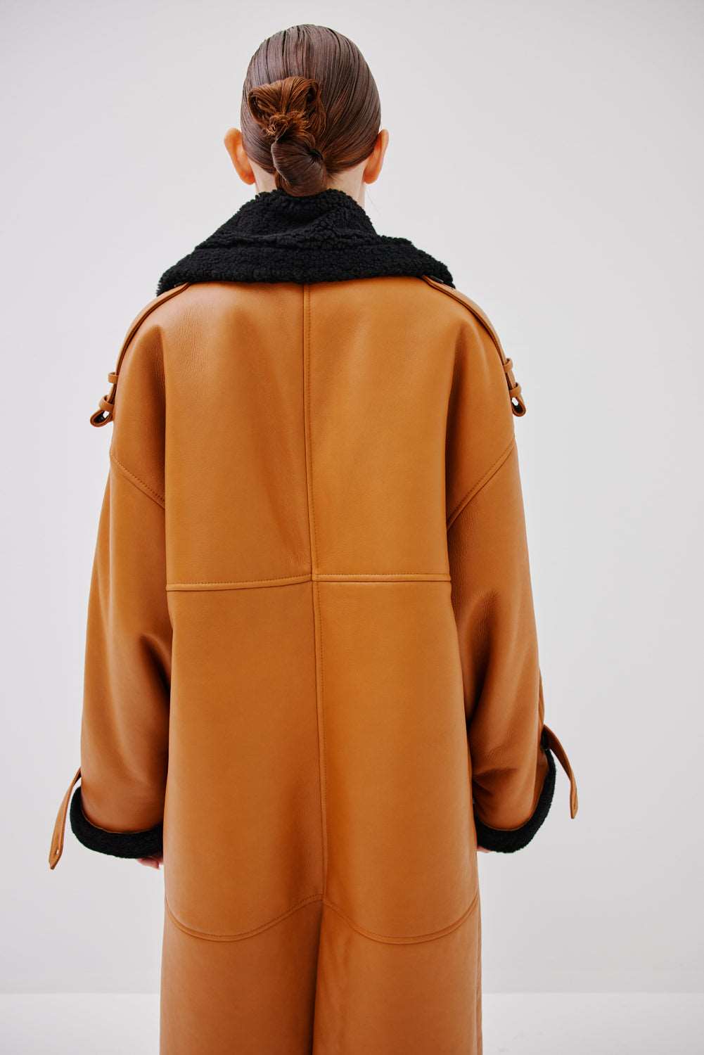 GRACE COAT - WHISKY