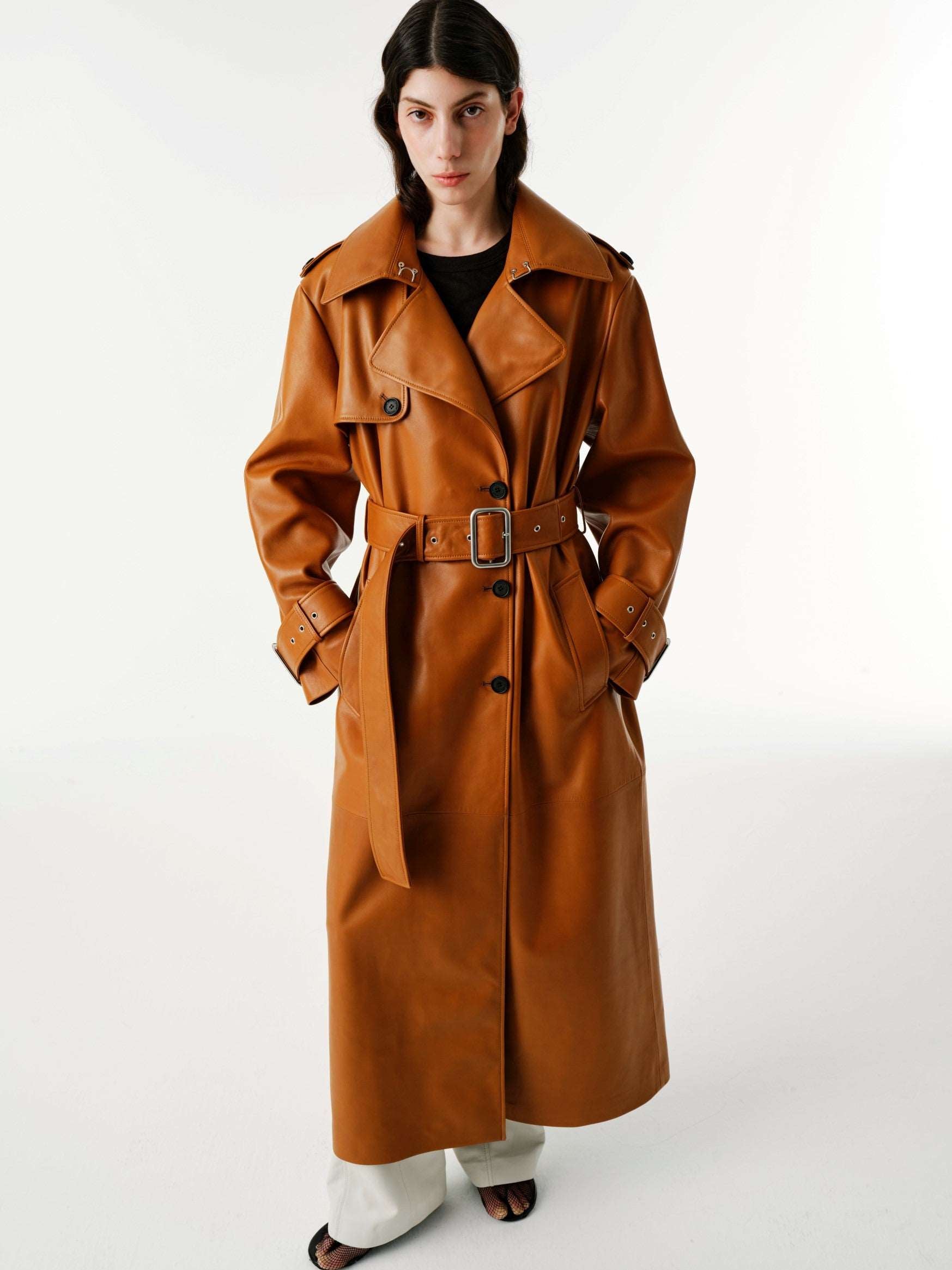 CHEEK TO CHEEK TRENCHCOAT