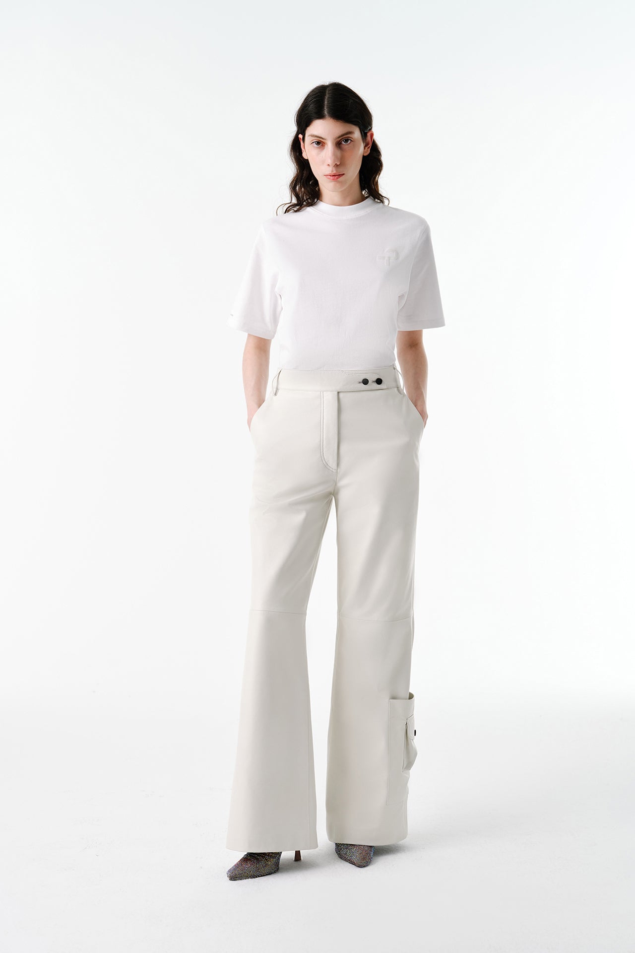 LOUNGE PANTS - OYSTER WHITE