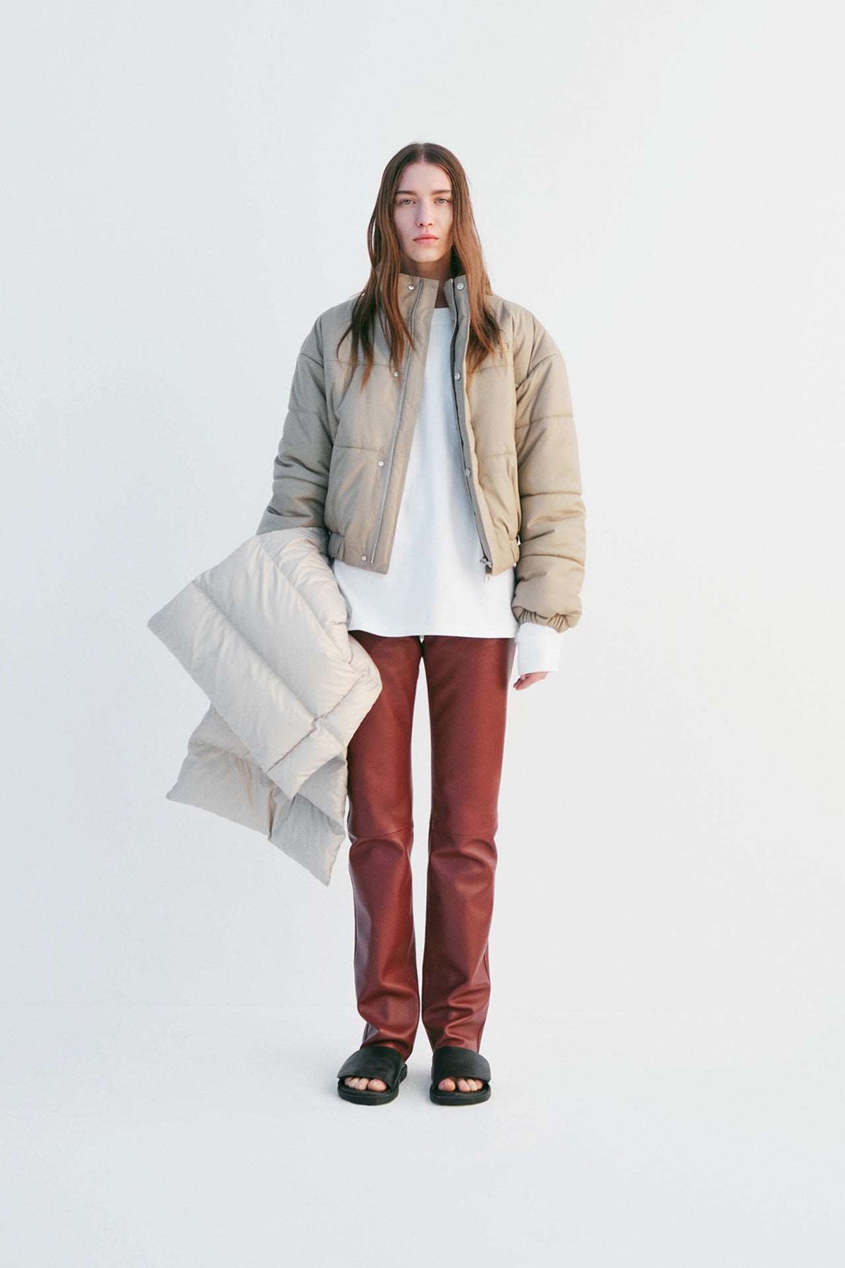 CL PUFFER BLANKET - BAMBOO BEIGE
